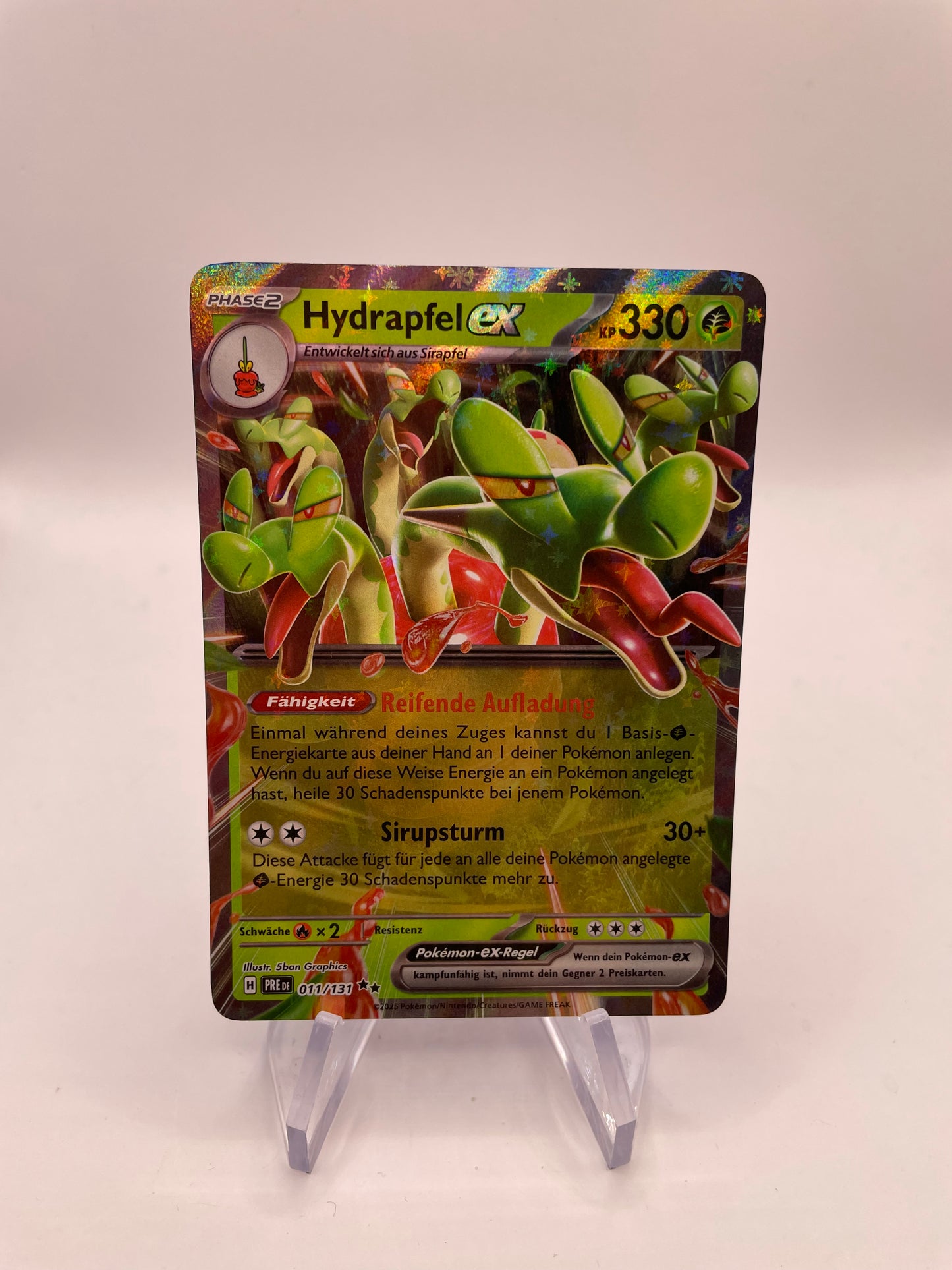 Pokemon Karte Ex Hydrapfel 11/131 Deutsch