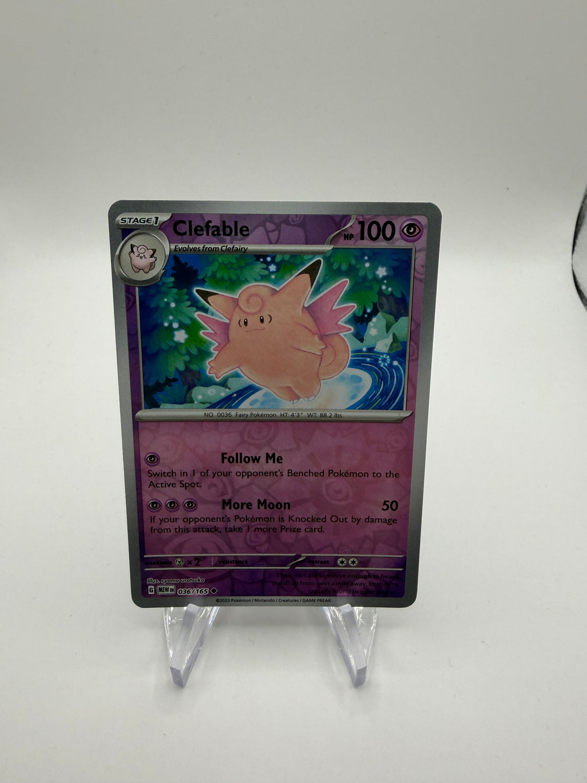 Pokemon Karte Reverse 151 Pixi 36/165 Englisch