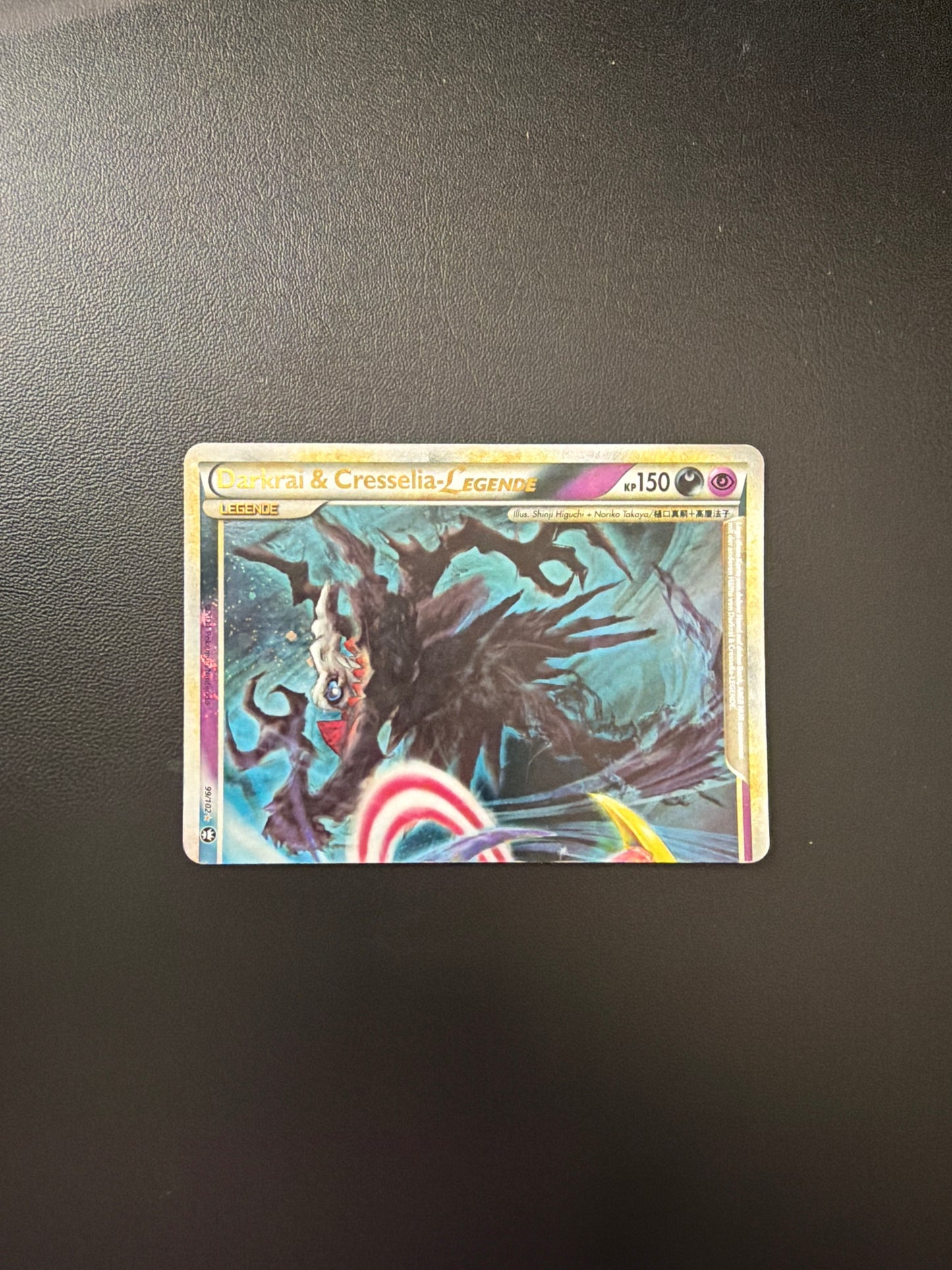 Pokémon Card Legends Darkrai & Cresselia 99/102 German