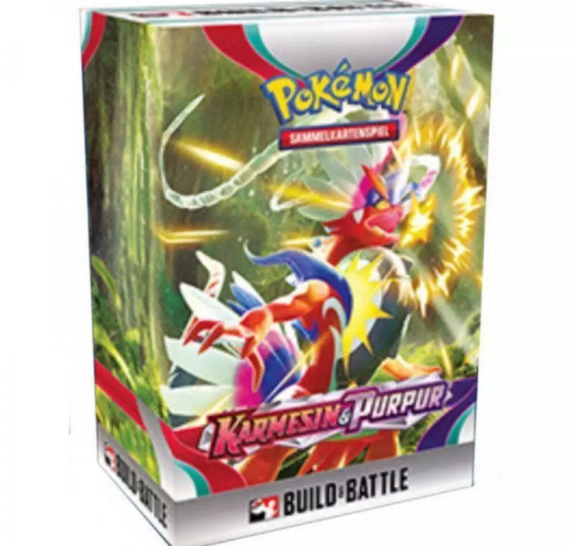 Pokemon Karte Build and Battle Box Karmersin & Purpur Deutsch