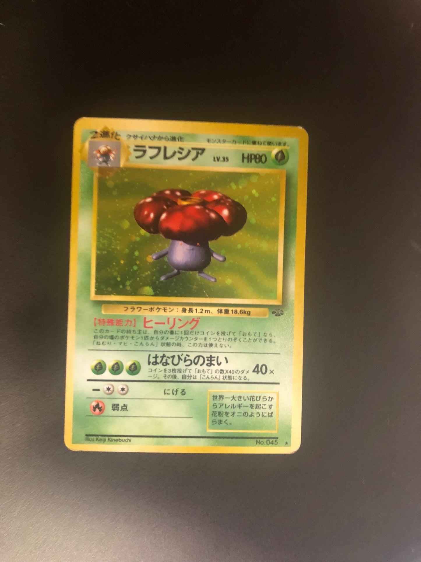 Pokemon Karte Holo Giflor No.45 Japanisch