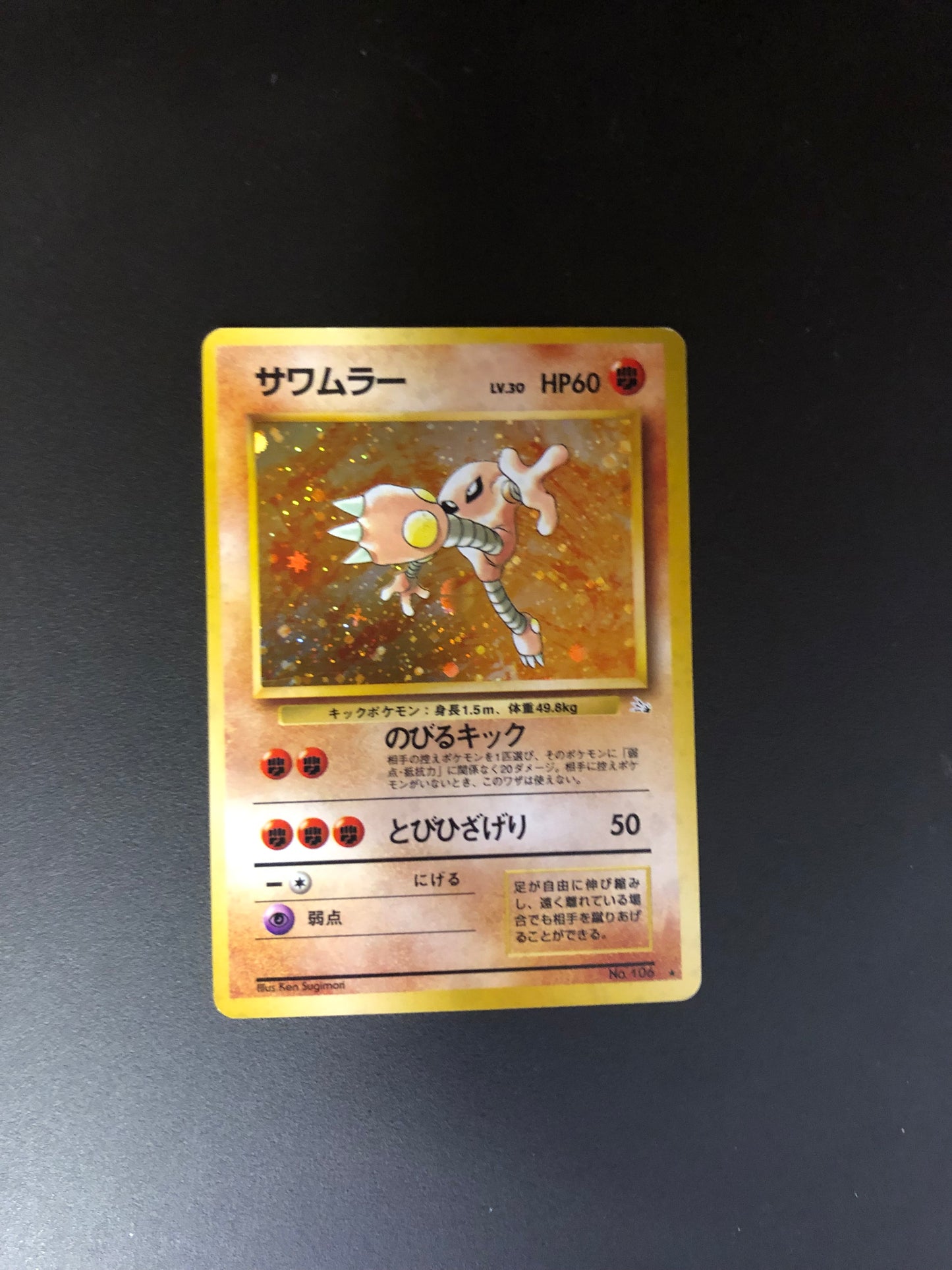 Pokemon Karte Holo Kicklee No.106 Japanische