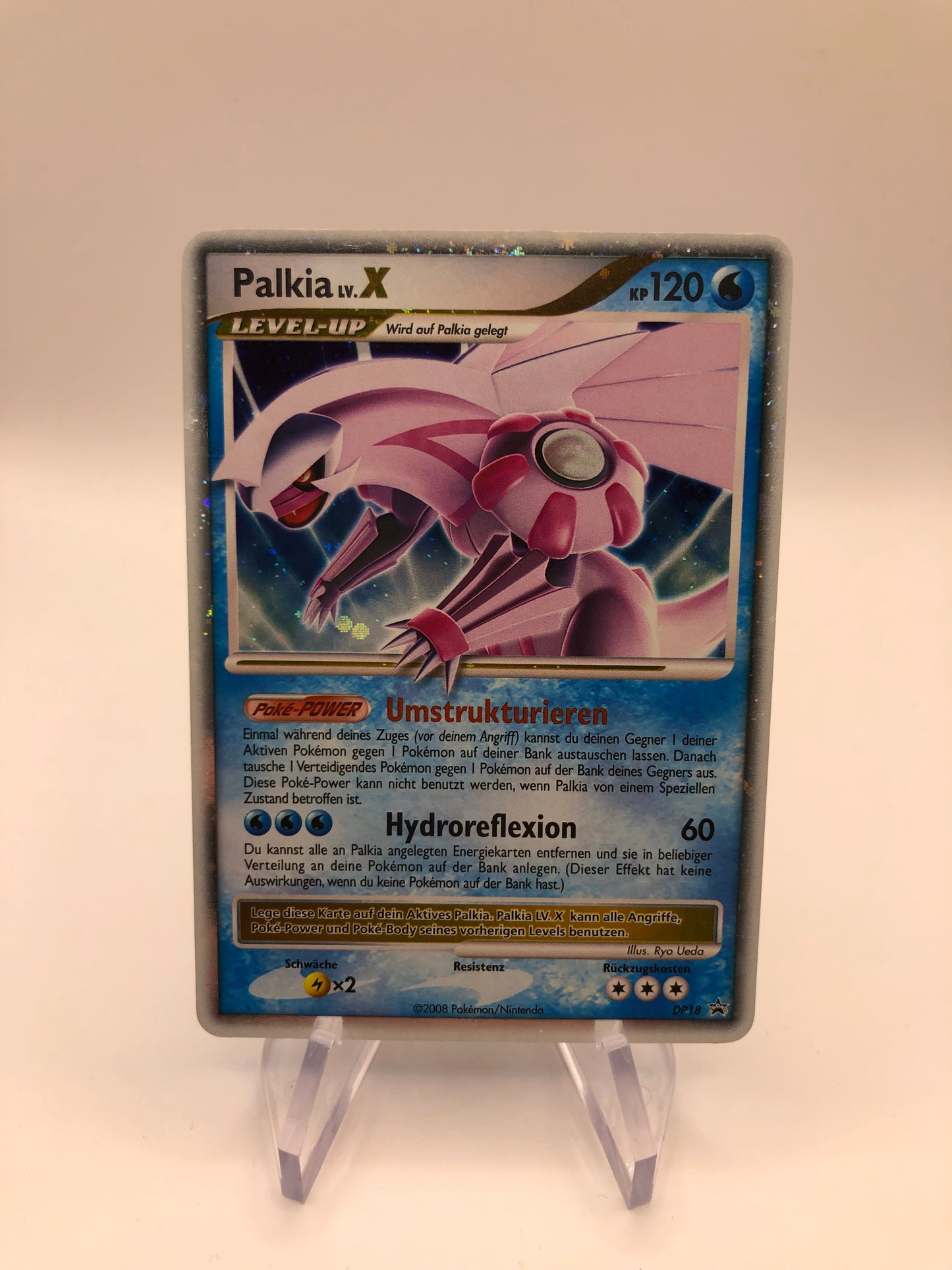 Pokemon Karte Promo Lv.X Palkia DP18 Deutsch