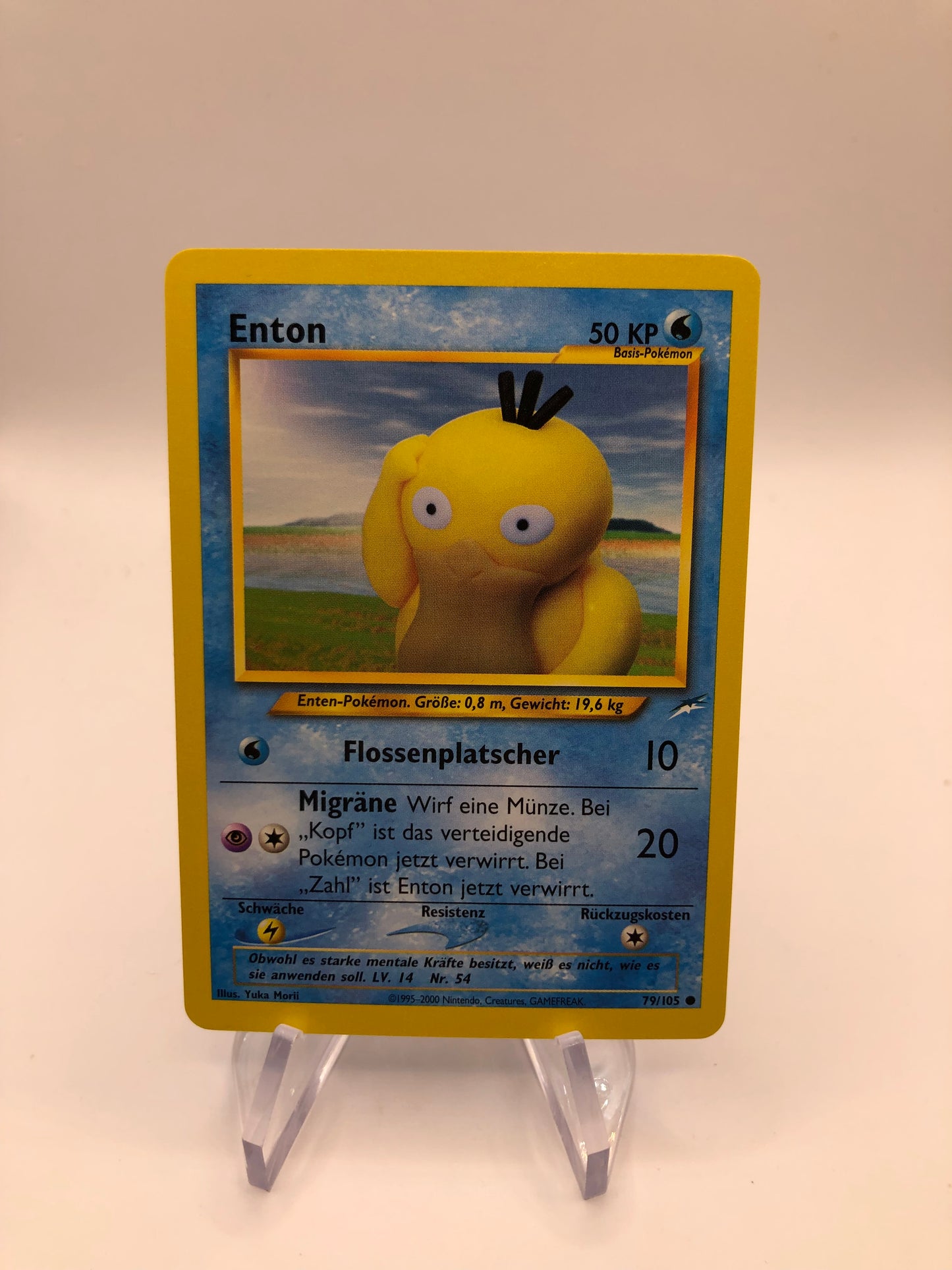 Pokemon Karte Neo Destiny Enton 79/105 Deutsch