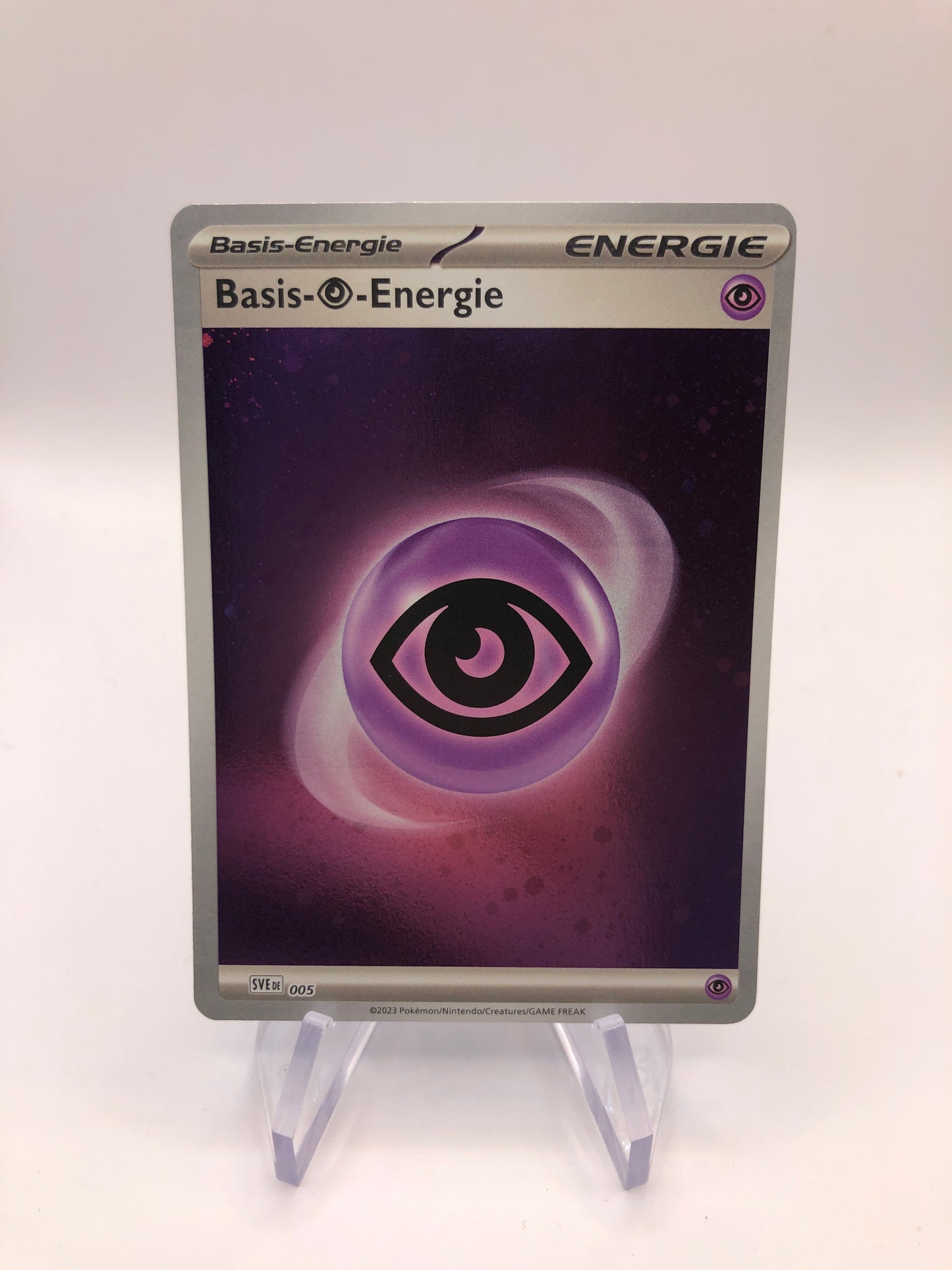 Pokemon Karte Basis-Psycho-Energie 005 Deutsch