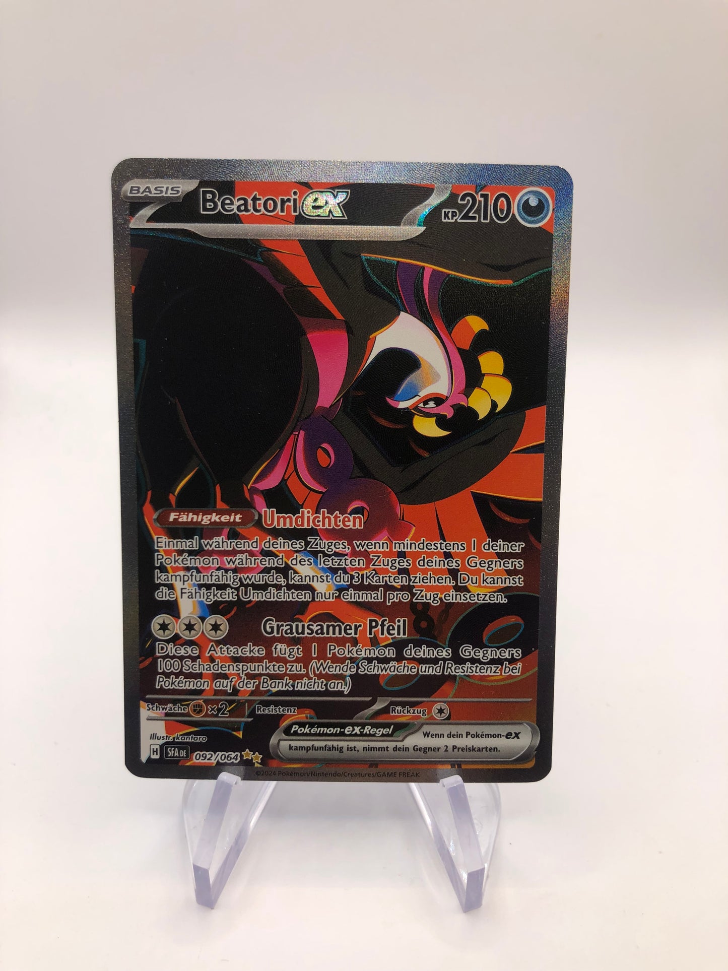 Pokemon Karte Celebration EX Alt-Art Beatori 92/64 Deutsch