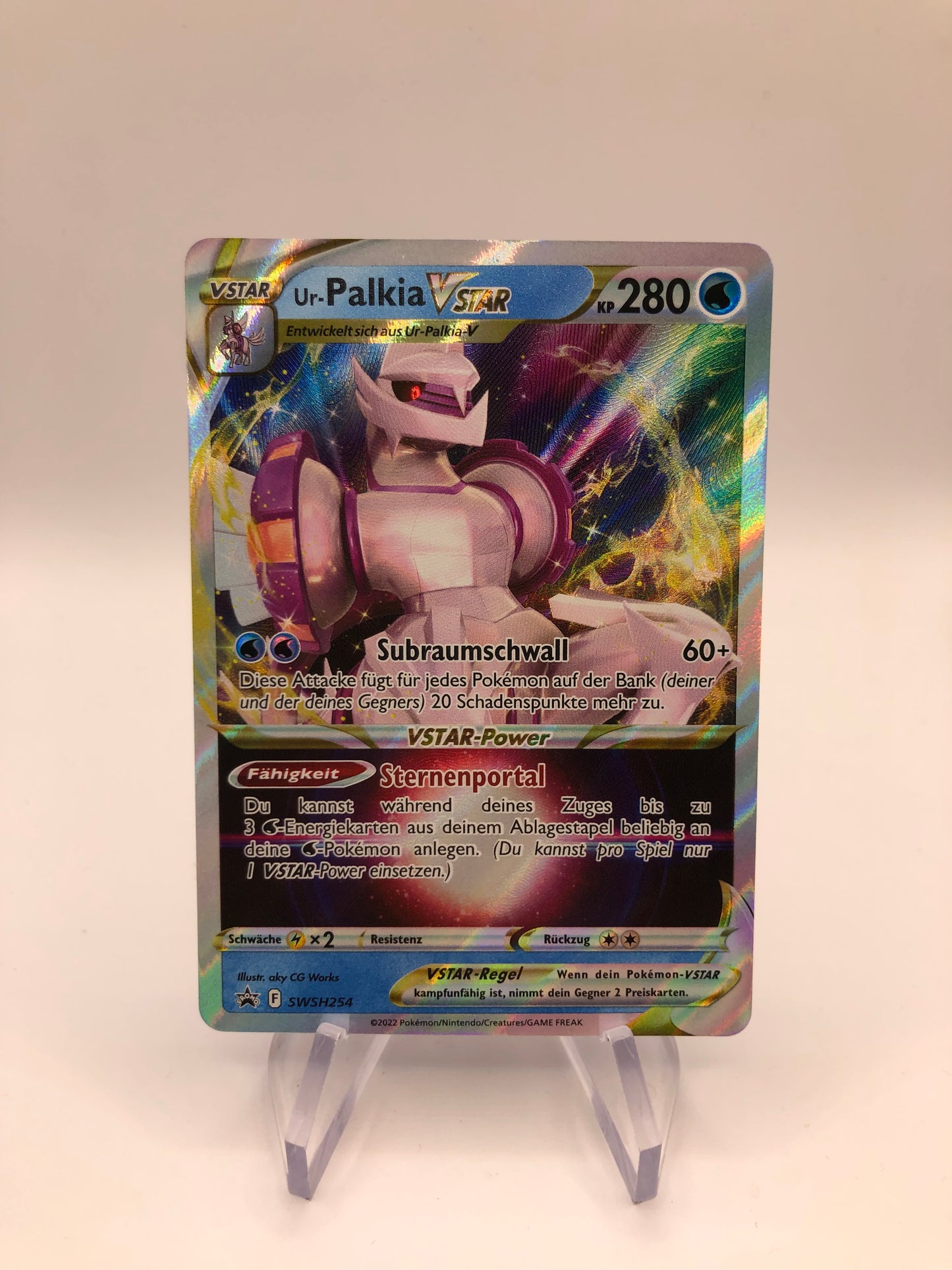Pokemon Karte Vstar Promo Palkia SWSH254 Deutsch
