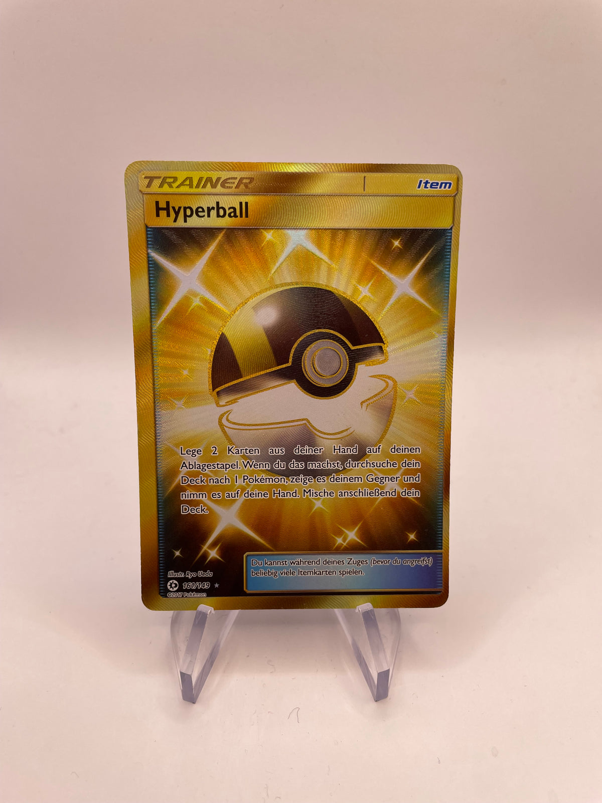 Pokemon Karte Trainer Hyperball 161/149 Deutsch