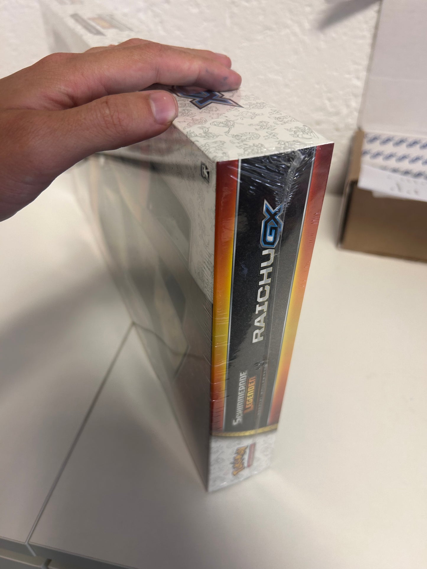 Pokemon Karten OVP Spezial-Kollektion Raichu GX Schimmernde Legenden Deutsch