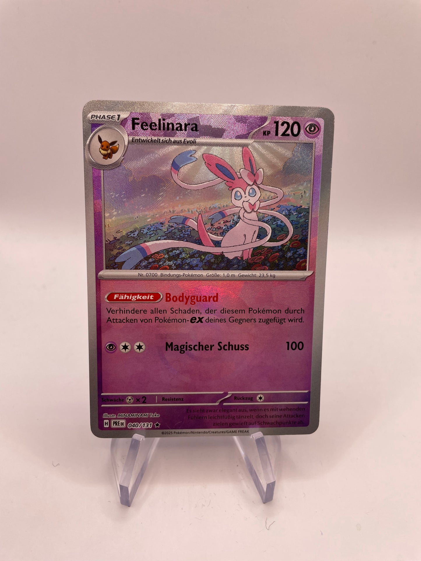 Pokemon Karte Feelinara 40/131 Deutsch
