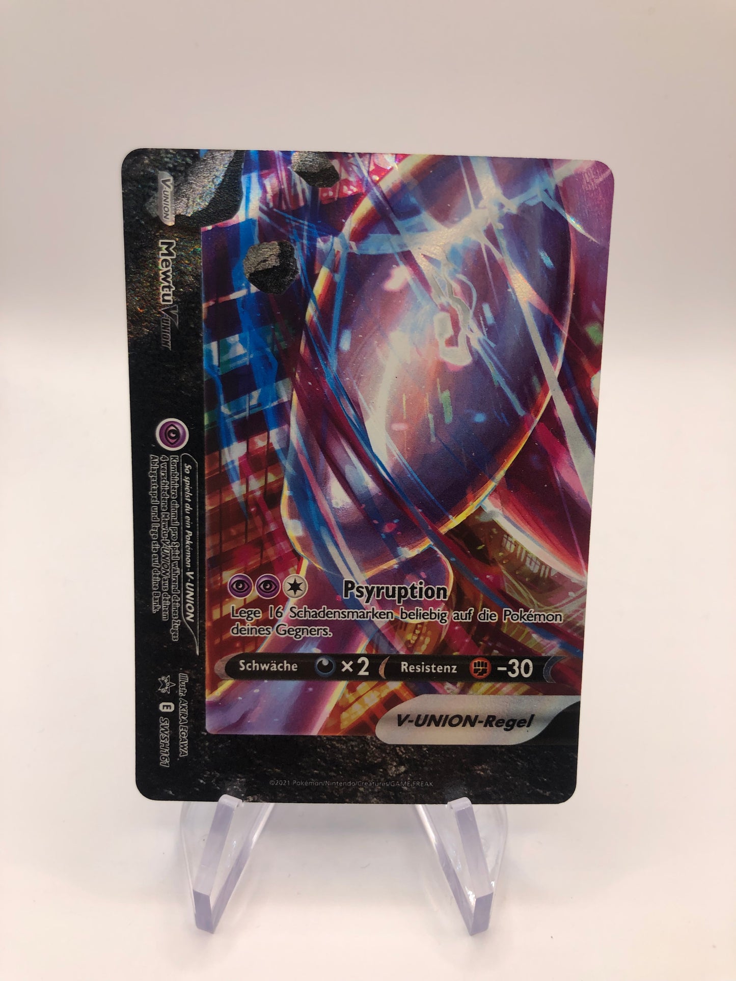 Pokemon Karte Promo Mewtu SWSH161 Deutsch