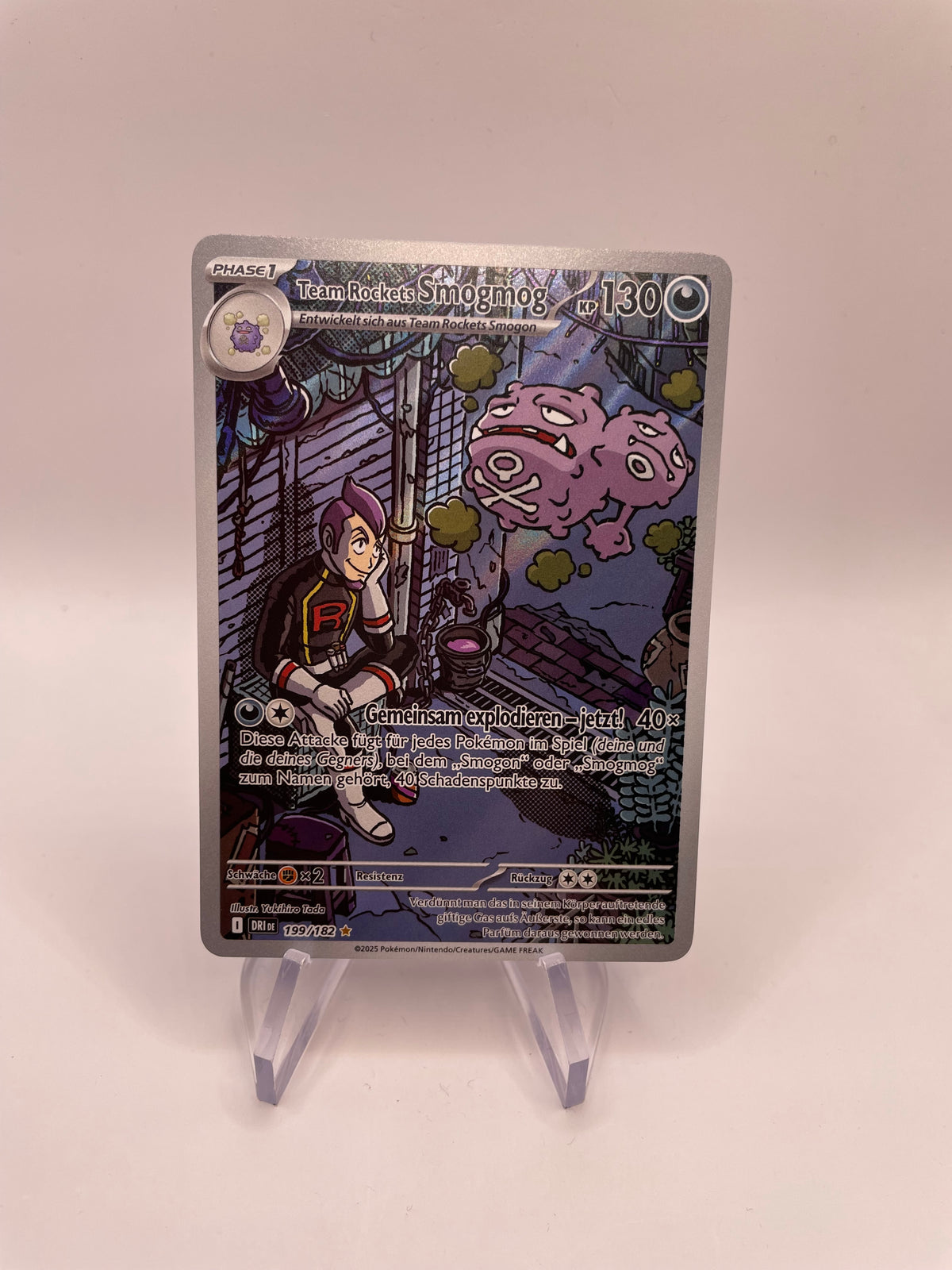 Pokemon Karte Art Rare Smogmog 199/182 Deutsch