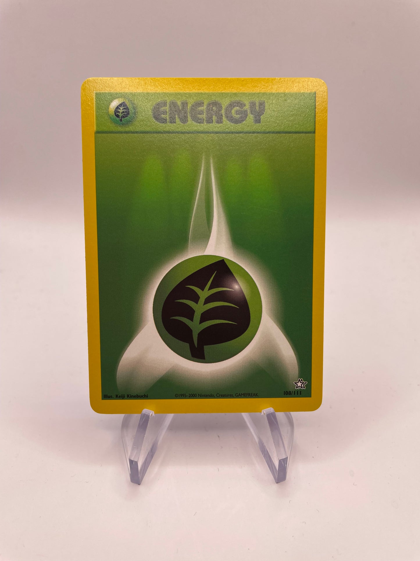 Pokemon Karte Neo Genesis Energy 108/111Englisch
