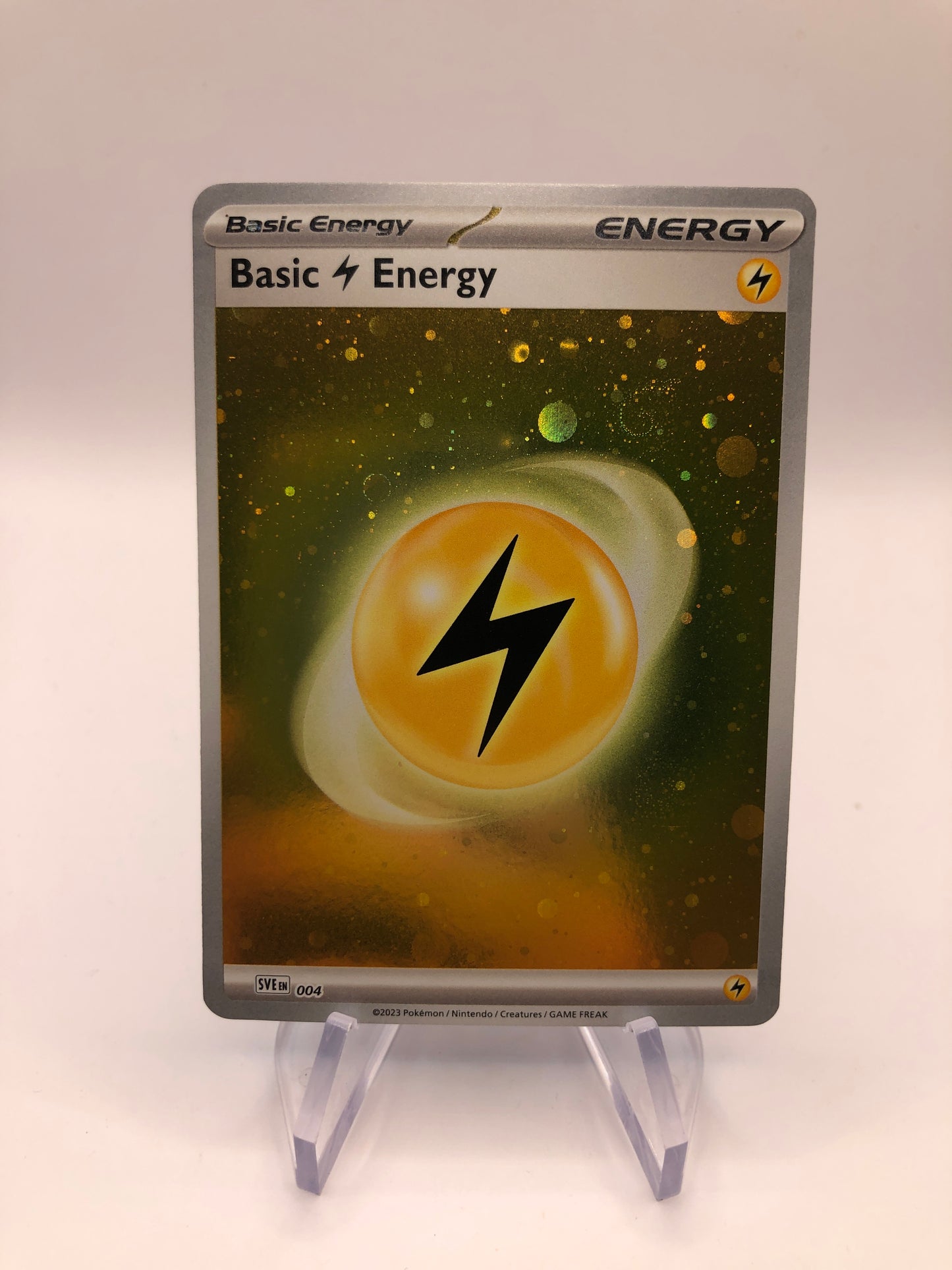 Pokemon Karte Basis-Elektro-Energie 004 Englisch