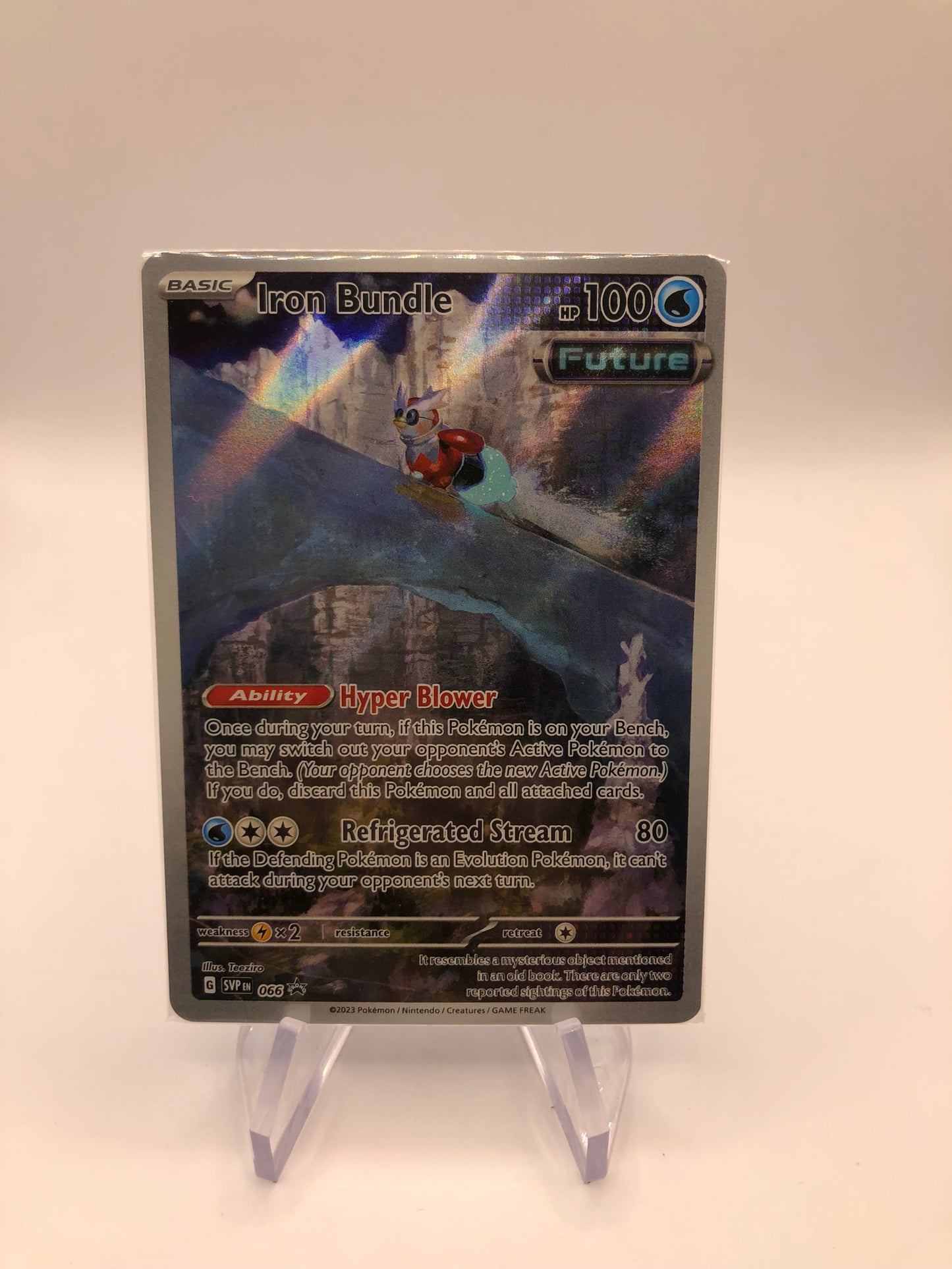 Pokemon Karte Promo OVP Art-Rare Promo Iron Bundle 66 Englisch
