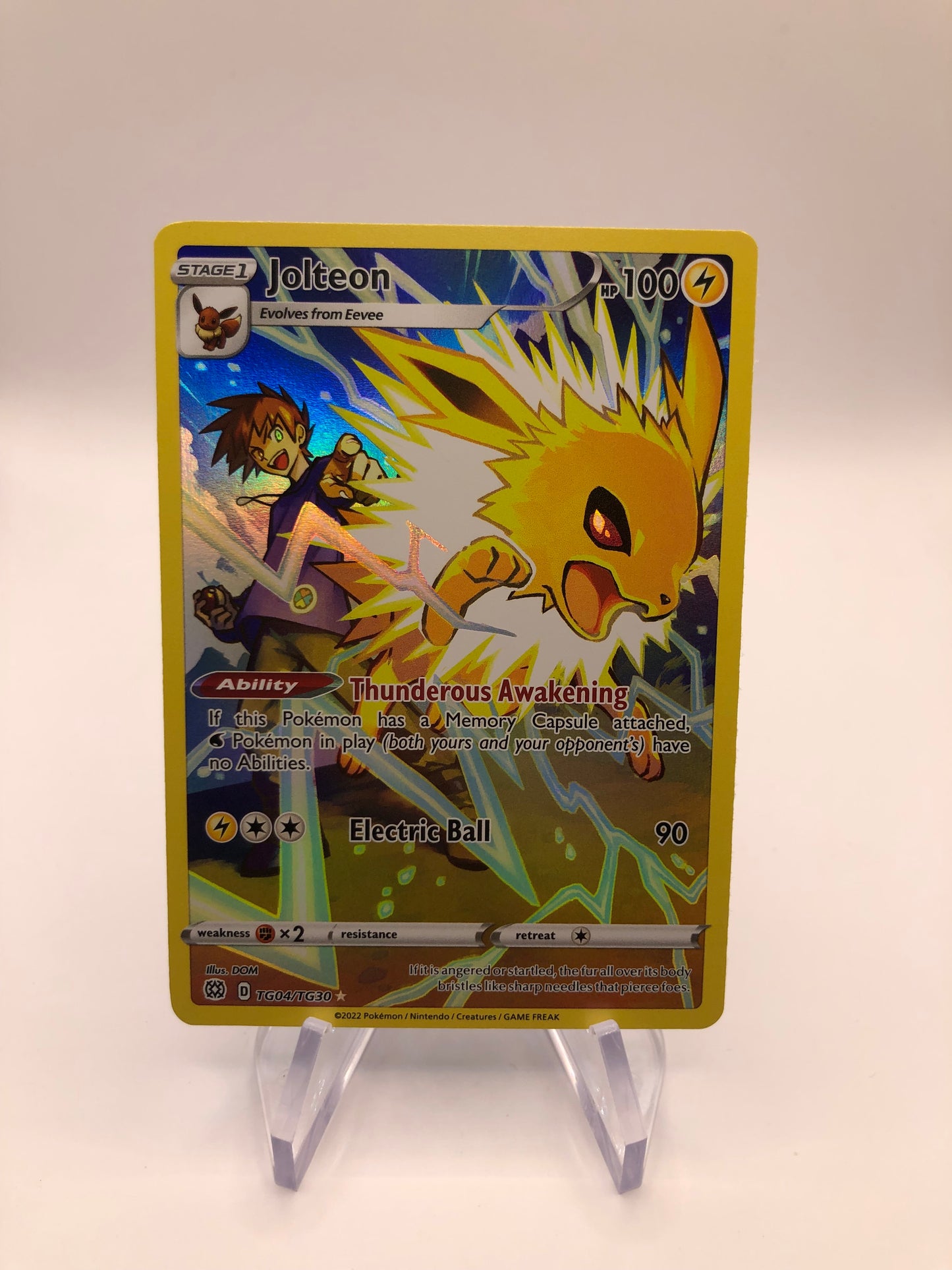 Pokemon Karte Art-Rare Blitza TG04/TG30 Englisch