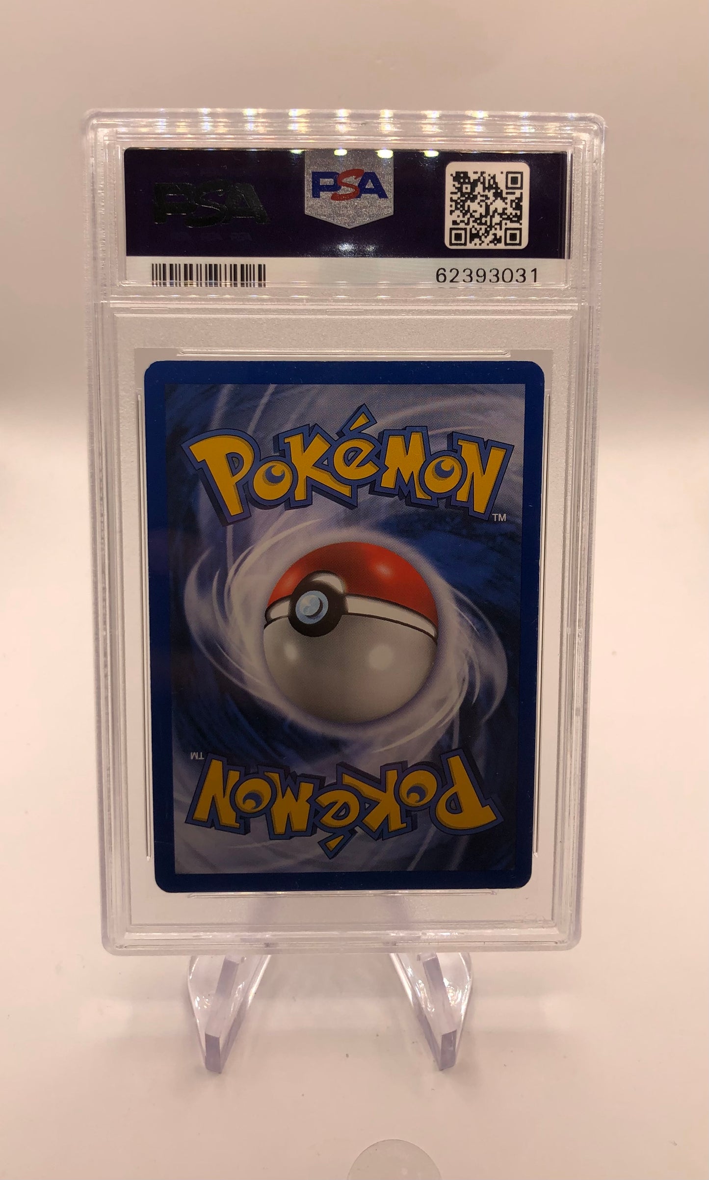 Pokemon Karte PSA 6 1.Edition Base Set Holo Machomei 8/102 Deutsch