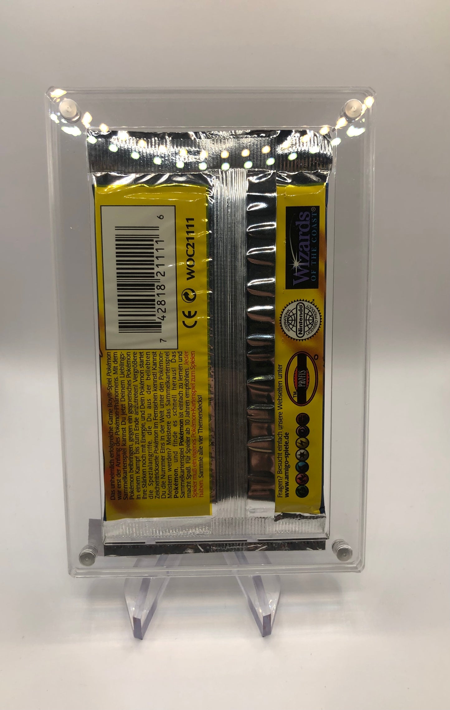 Pokemon Karte 1.Edition Booster Deutsch