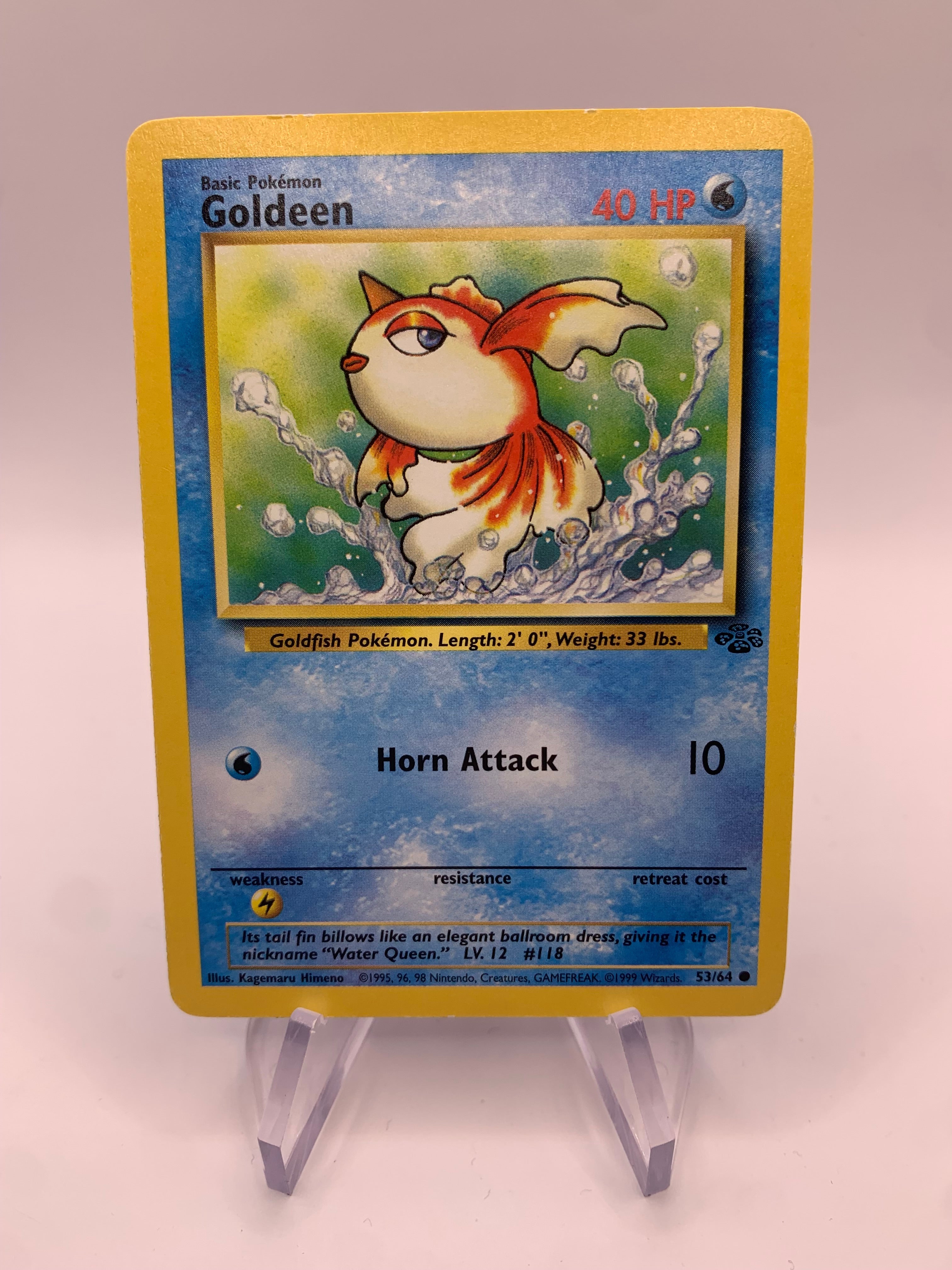Pokemon cards Goldini 53/64 Jungle English SHPNPokestore Pokemon cards Goldini 53/64 Jungle English SHPNPokestore