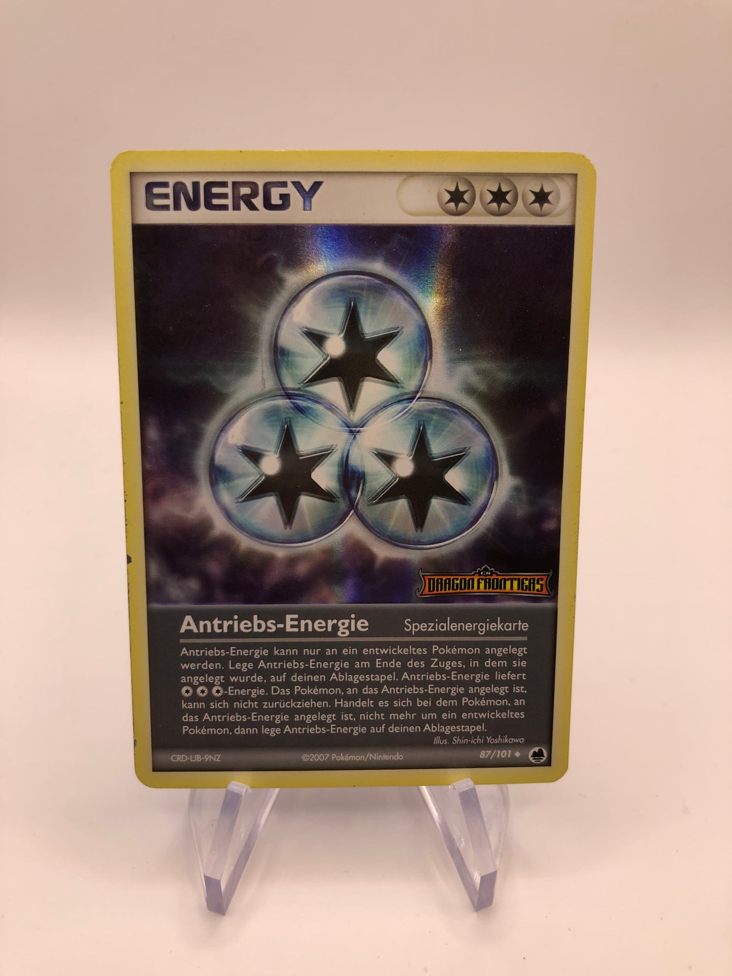 Pokemon Karte Stamp Antreibs-Energie 87/101 Deutsch