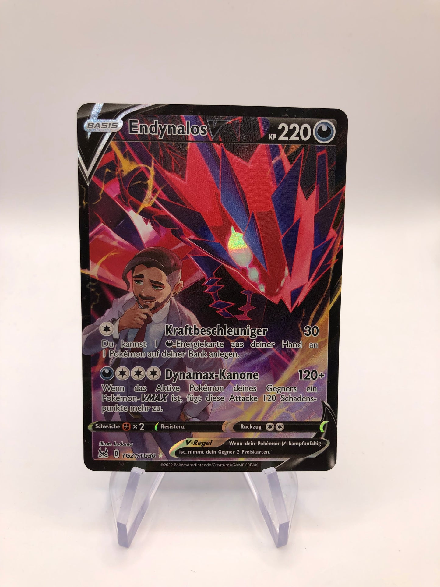 Pokemon Karten V Alt-Art Endynalos Tg21/Tg30 Deutscg