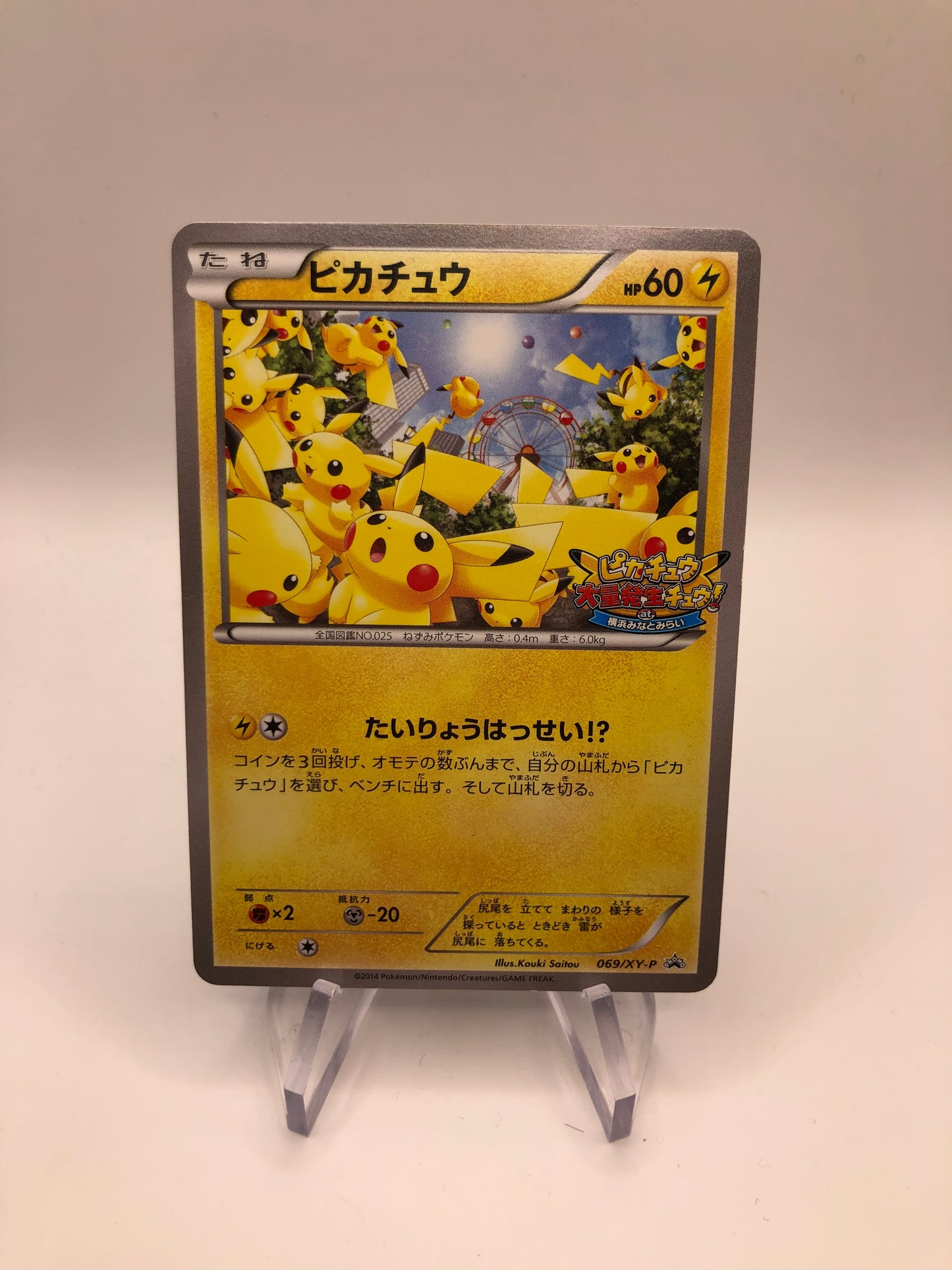 Pokemon Karten Promo Pikachu 69/XY-P Japanisch