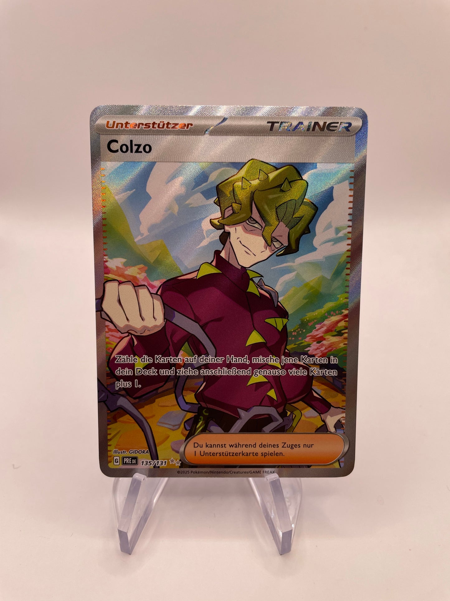 Pokemon Karte Trainer Colzo 135/131 Deutsch