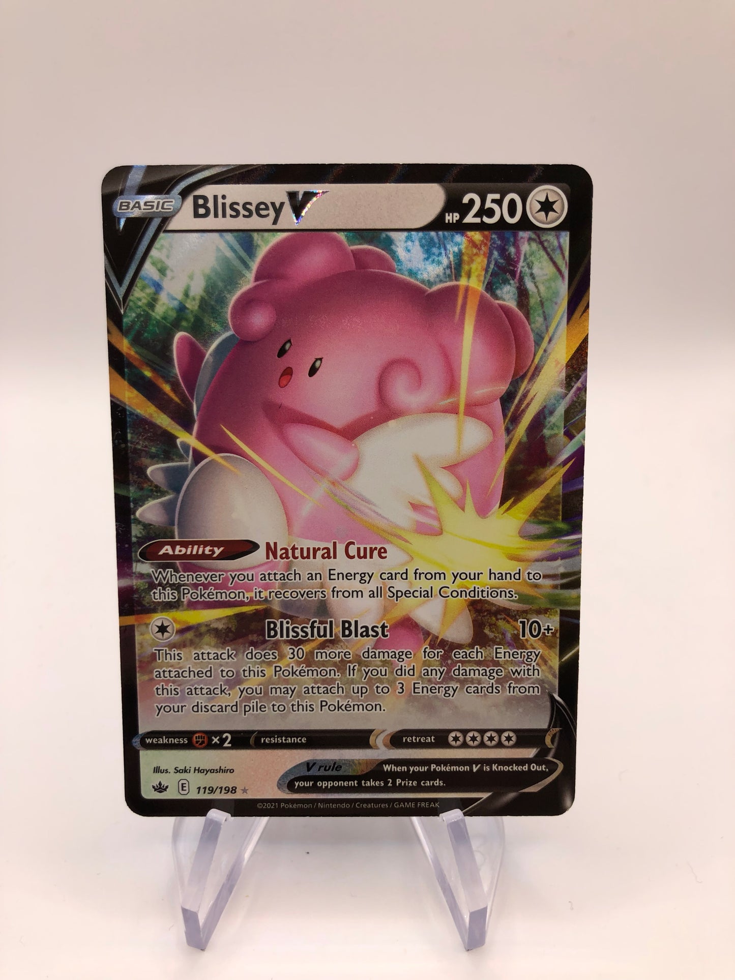 Pokemon Karte V Heiteira 119/198 Englisch