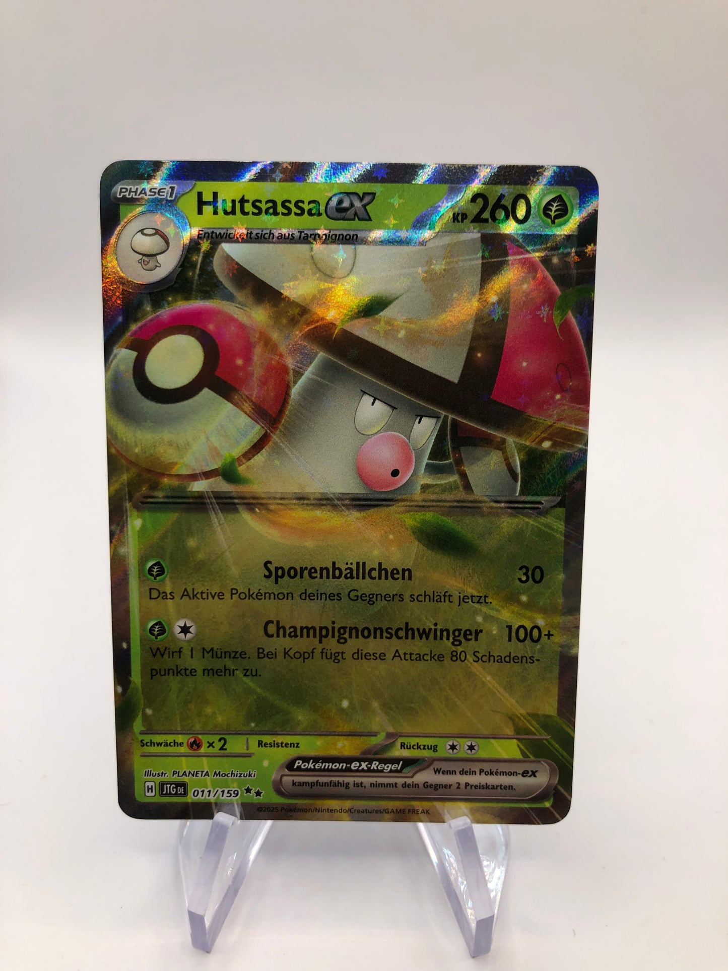 Pokemon Karte Ex Hutsassa 11/159 Deutsch