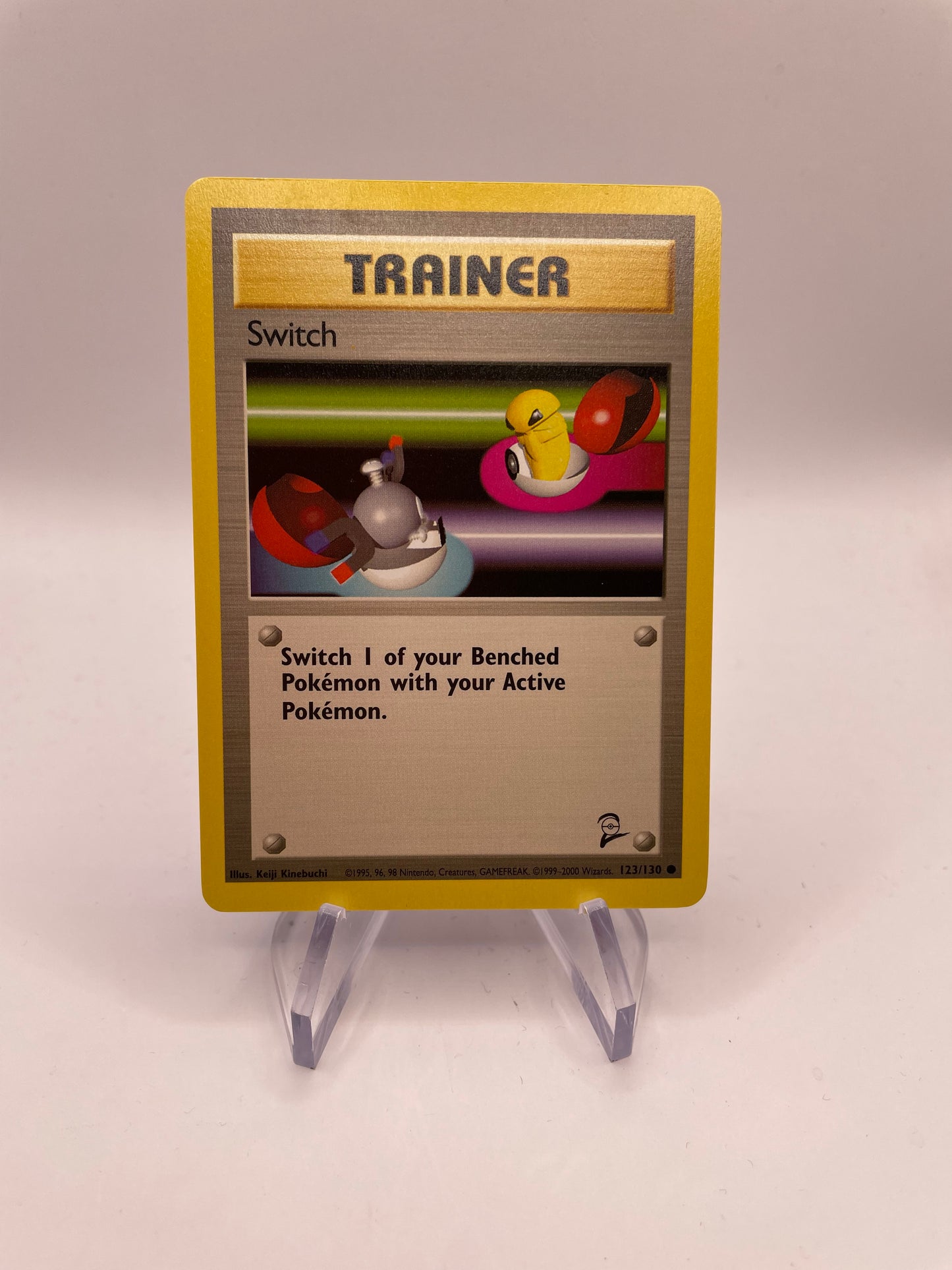 Pokemon Karte Base Set 2 Trainer Switch 123/130 Englisch