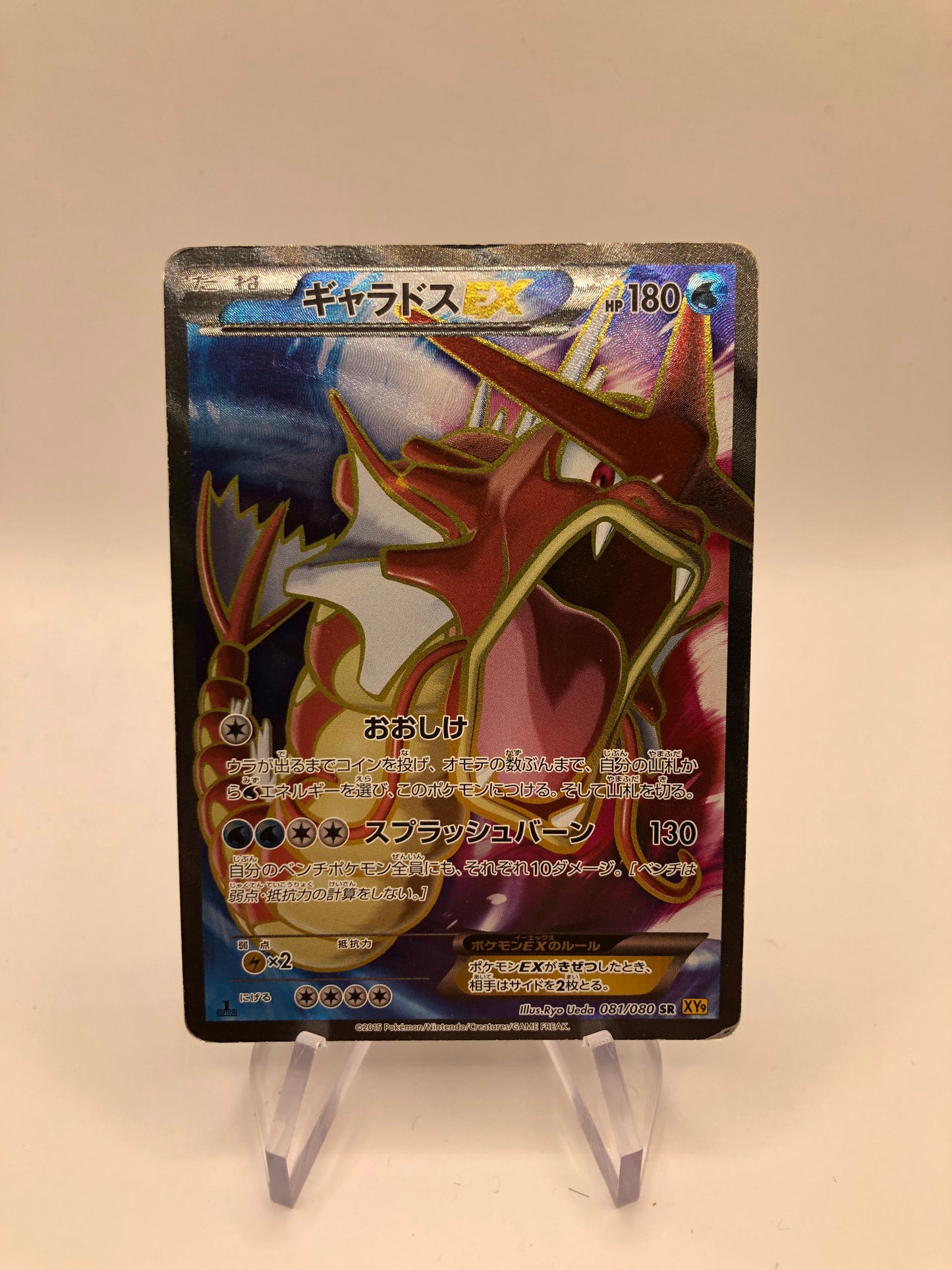 Pokemon Karten Ex Shiny Garados 81/80 Japanisch