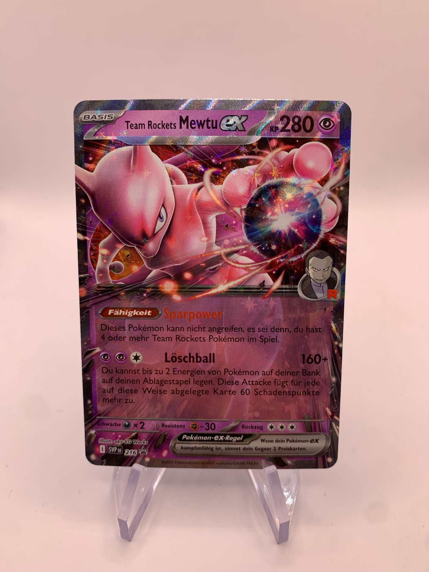 Pokemon Karte Ex Promo Mewtu 215 Deutsch