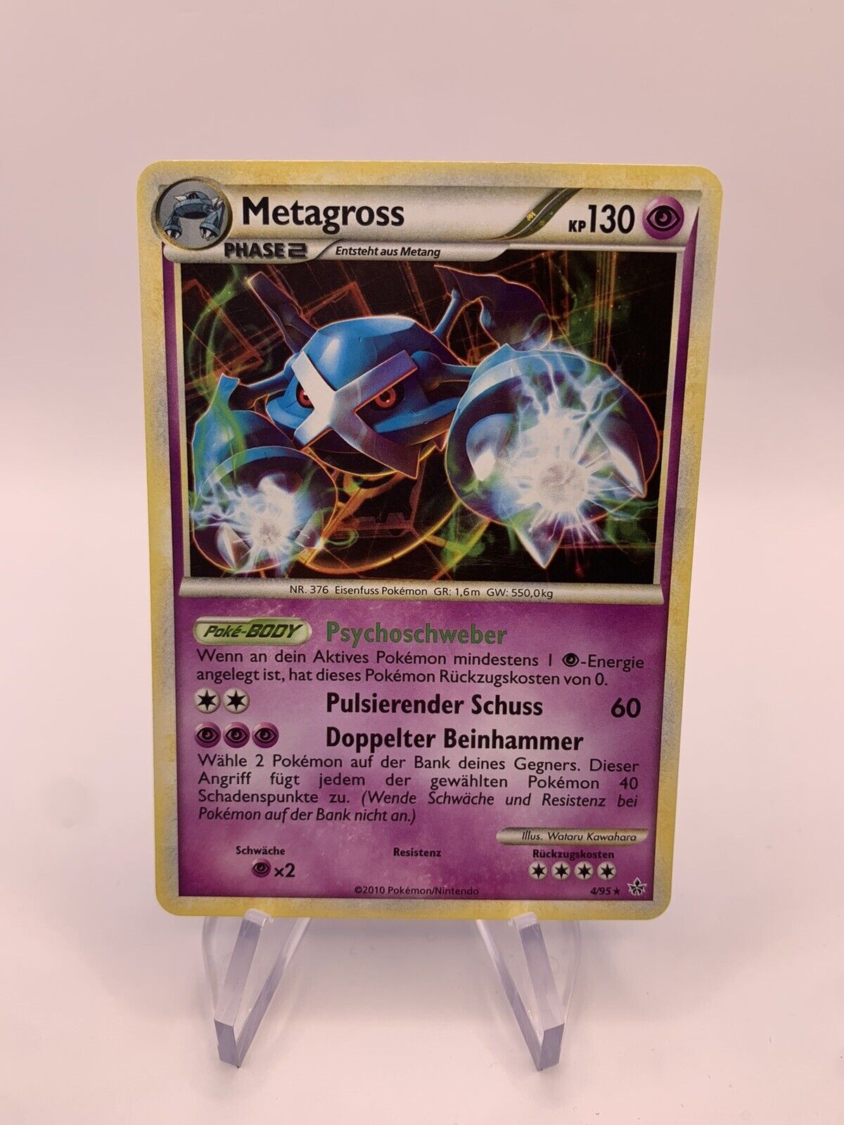 pokemon cards value german Pokemon Card Holo Metagross 495 German – SHPNPokestore