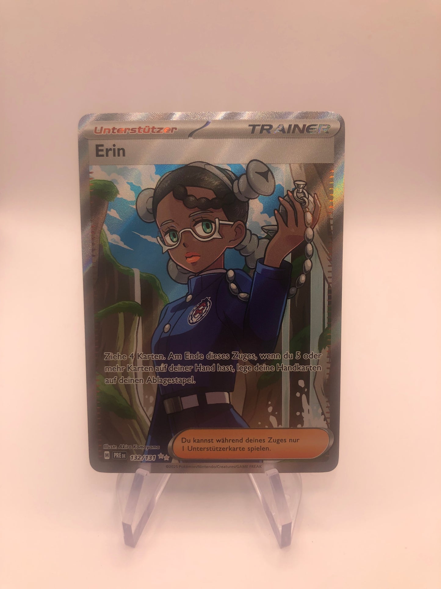 Pokemon Karte Trainer Erin 132/131 Deutsch