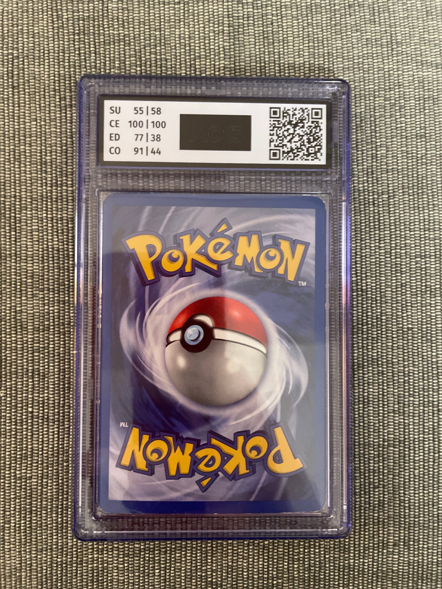 Pokemon Karte AOG 5,5 Holo Rockets Moltres 12/132 Englisch