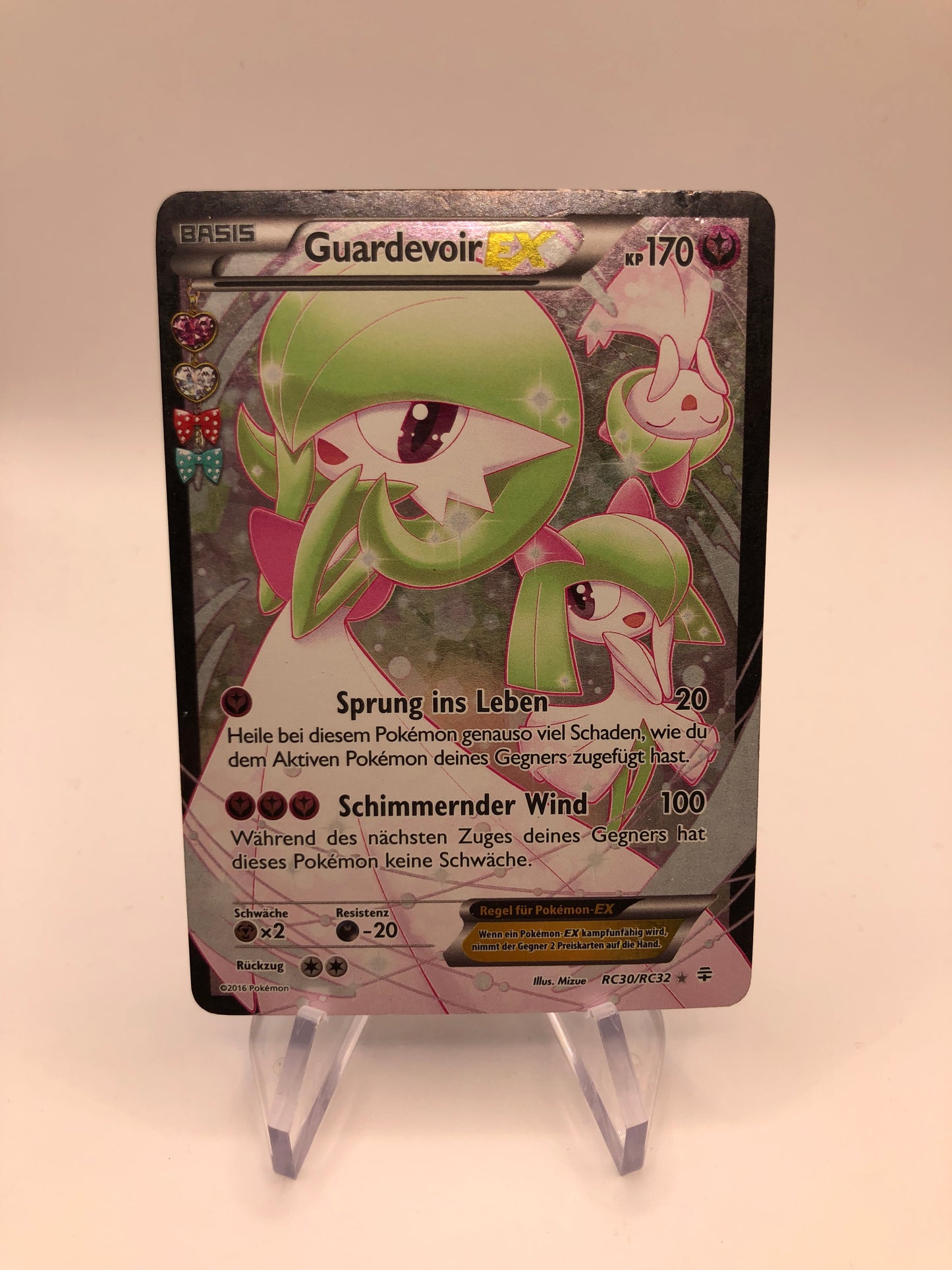Pokemon Karte EX Guardevoir RC30/RC32 Deutsch
