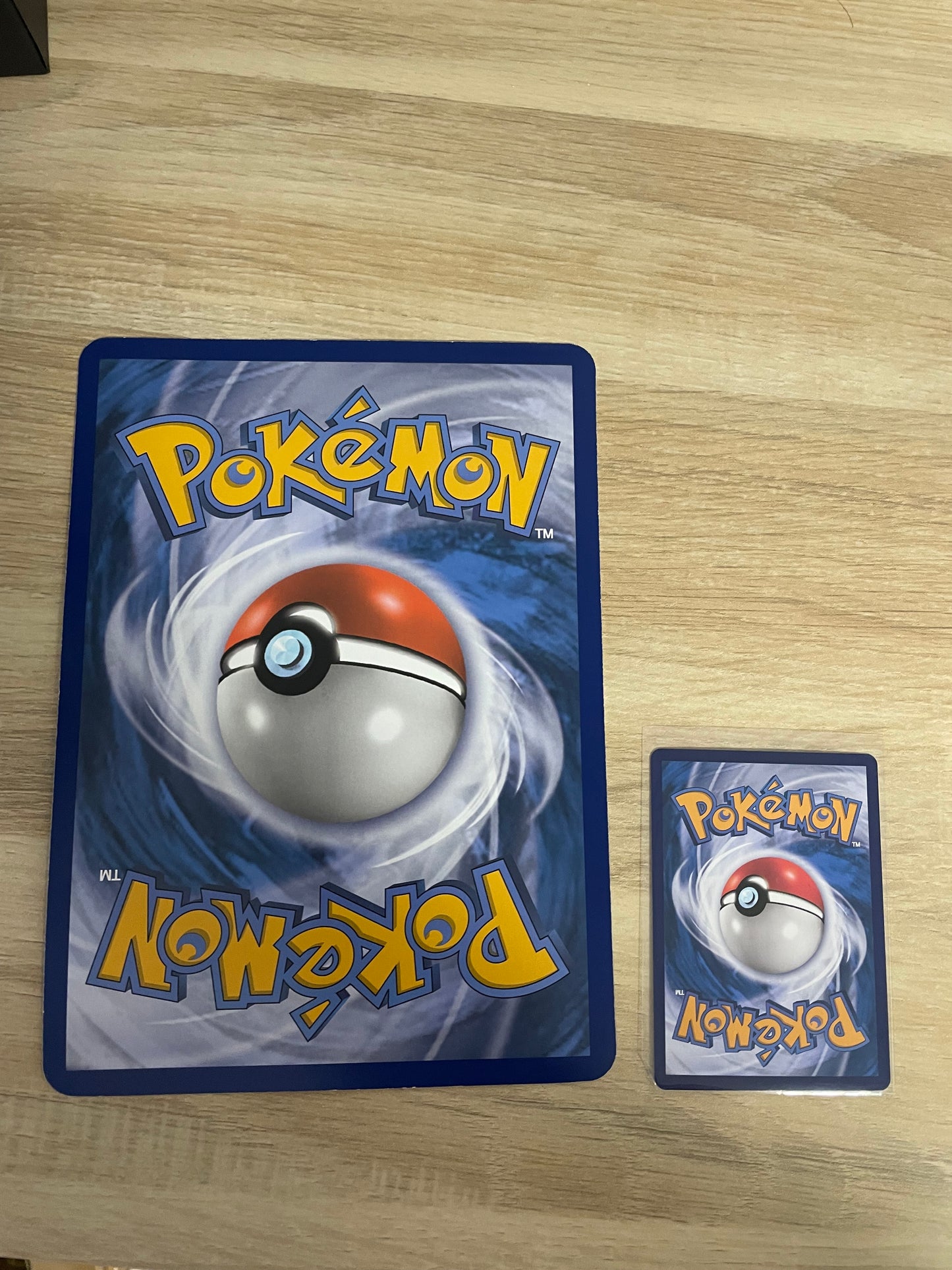 Pokemon Karte XXL Promo Reshiram, Zekrom und Kyurem Deutsch
