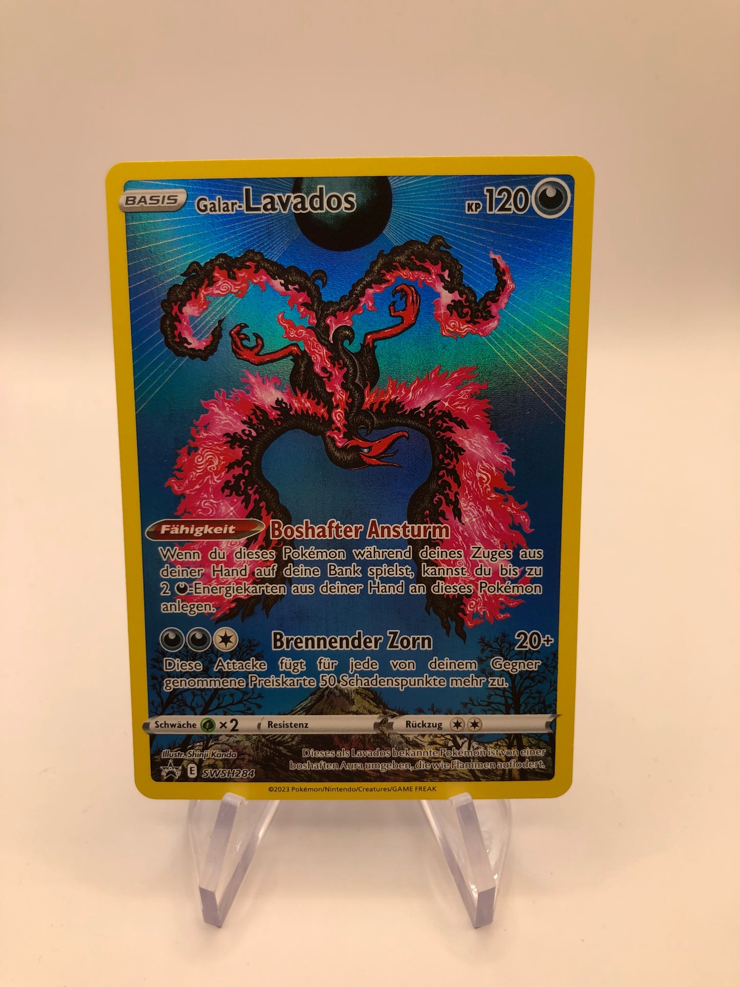 Pokemon Karte Art-Rare Promo Lavados SWSH284 Deutsch