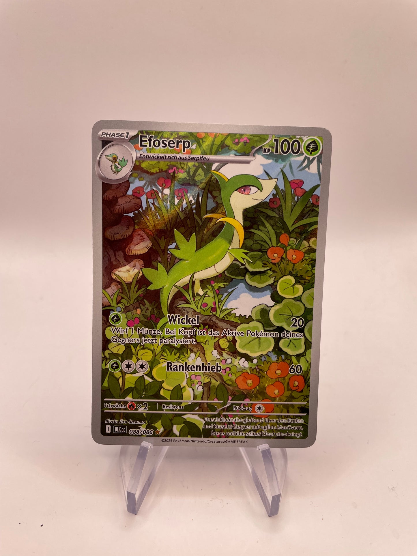 Pokemon Karte Art Rare Efoserp 88/86 Deutsch