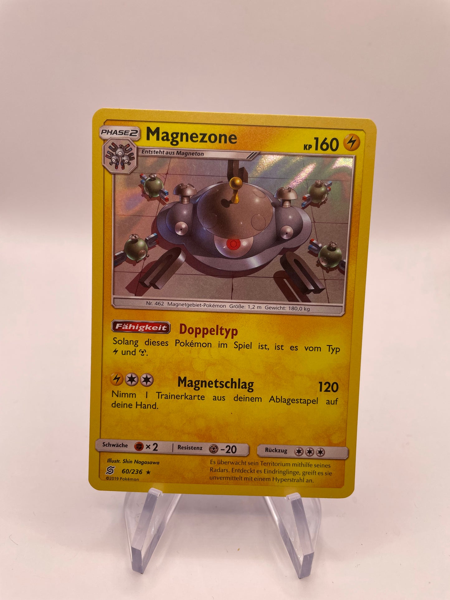 Pokémon Karte Magnezone 60/236 Deutsch