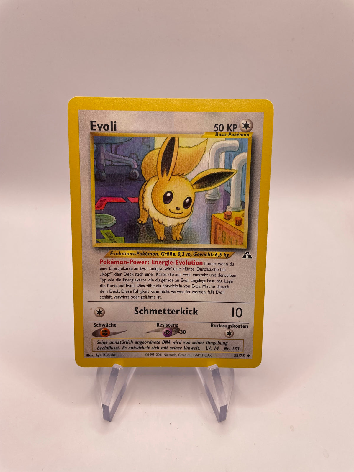 Pokemon Karte Neo Discovery Evoli 38/75 Deutsch