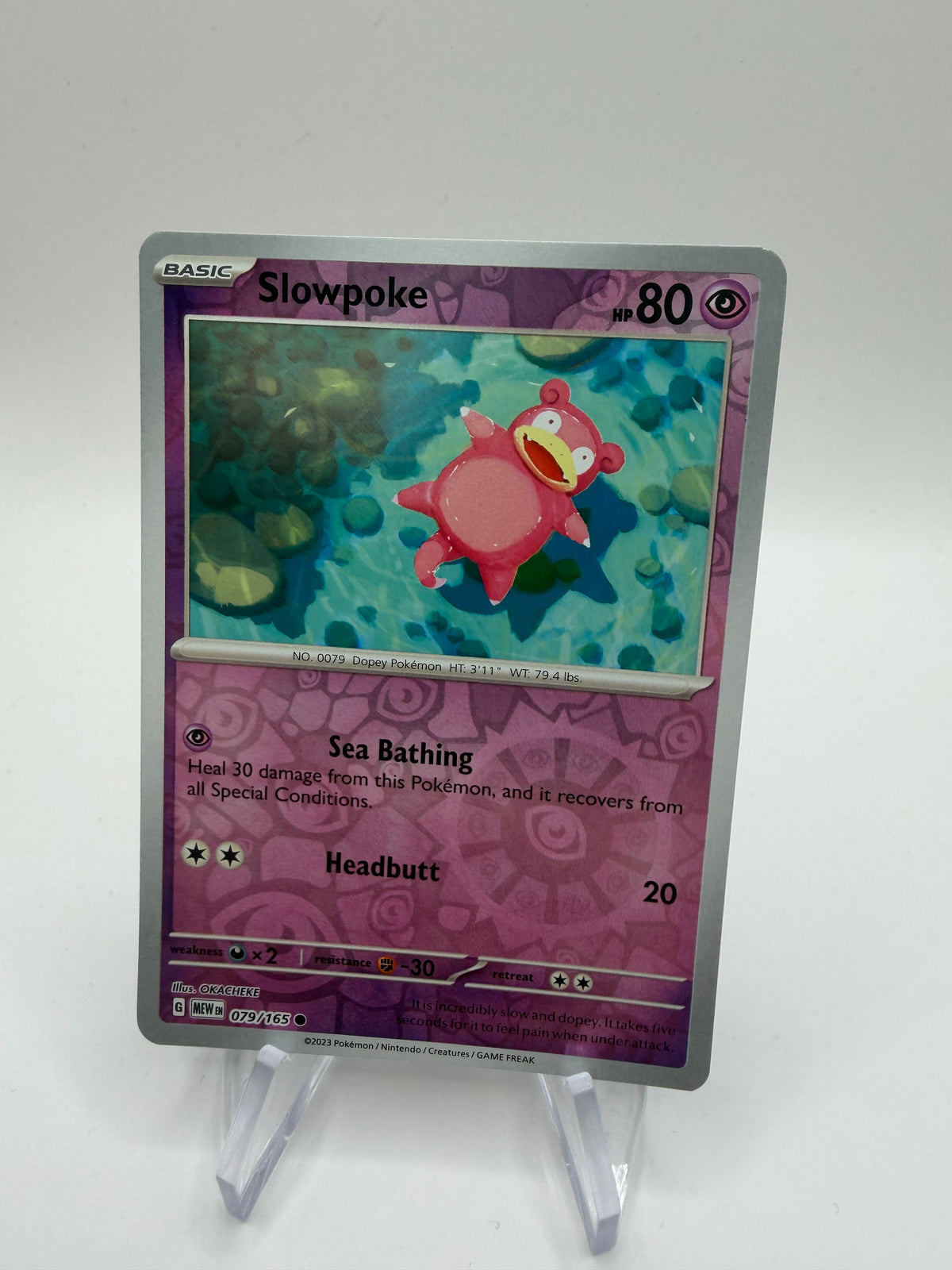 Pokemon Karte Reverse 151 Flegmon 79/165 Englisch