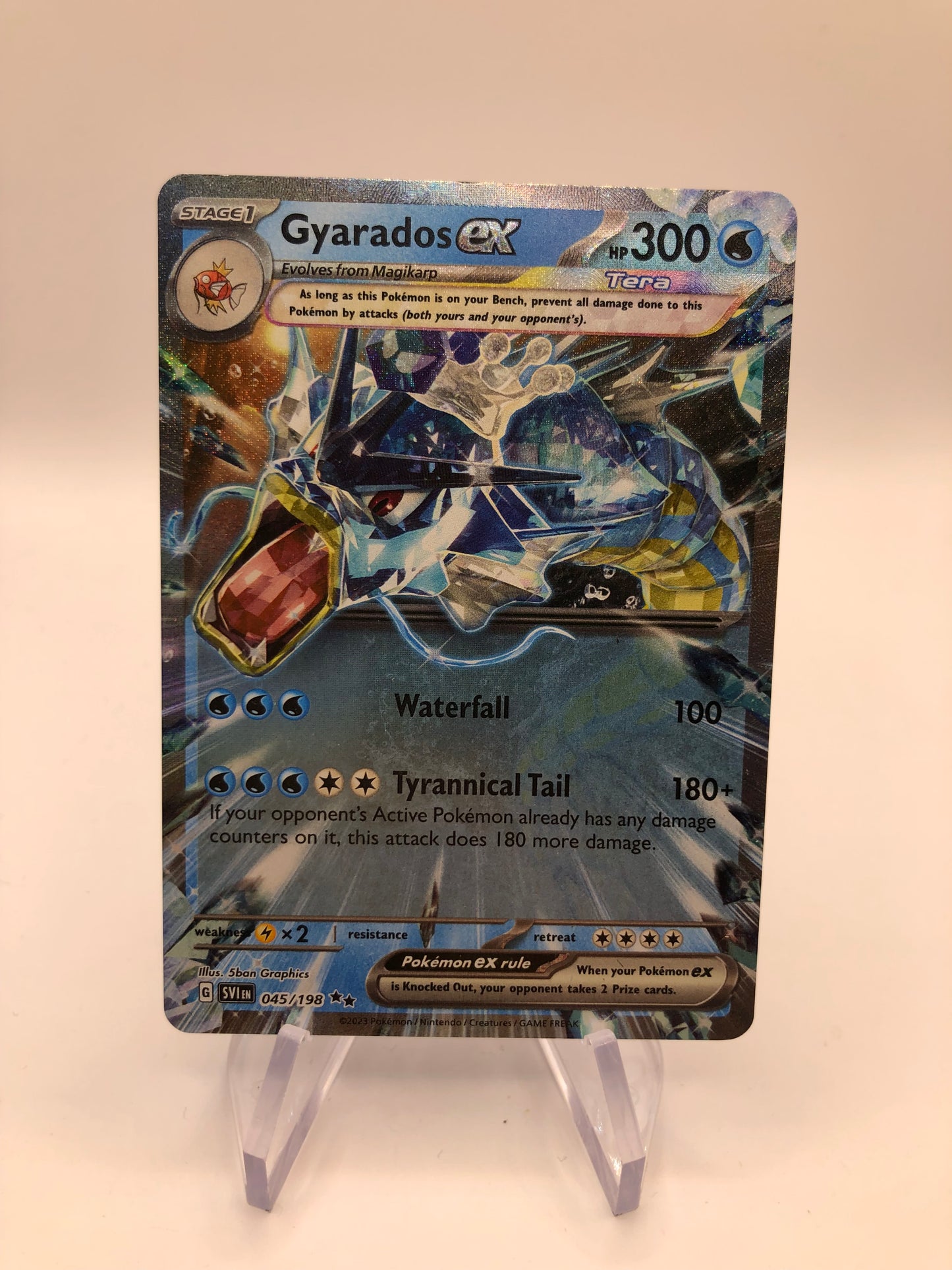 Pokemon Karte Ex Garados 45/198 Englisch