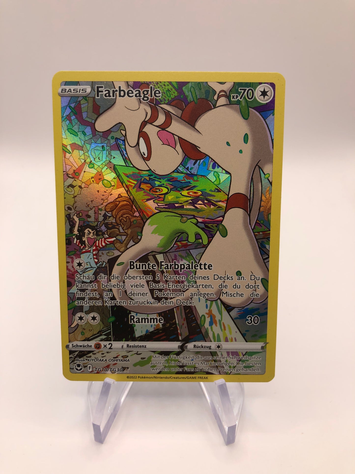 Pokemon Karte Art-Rare Farbeagle TG10/TG30 Deutsch