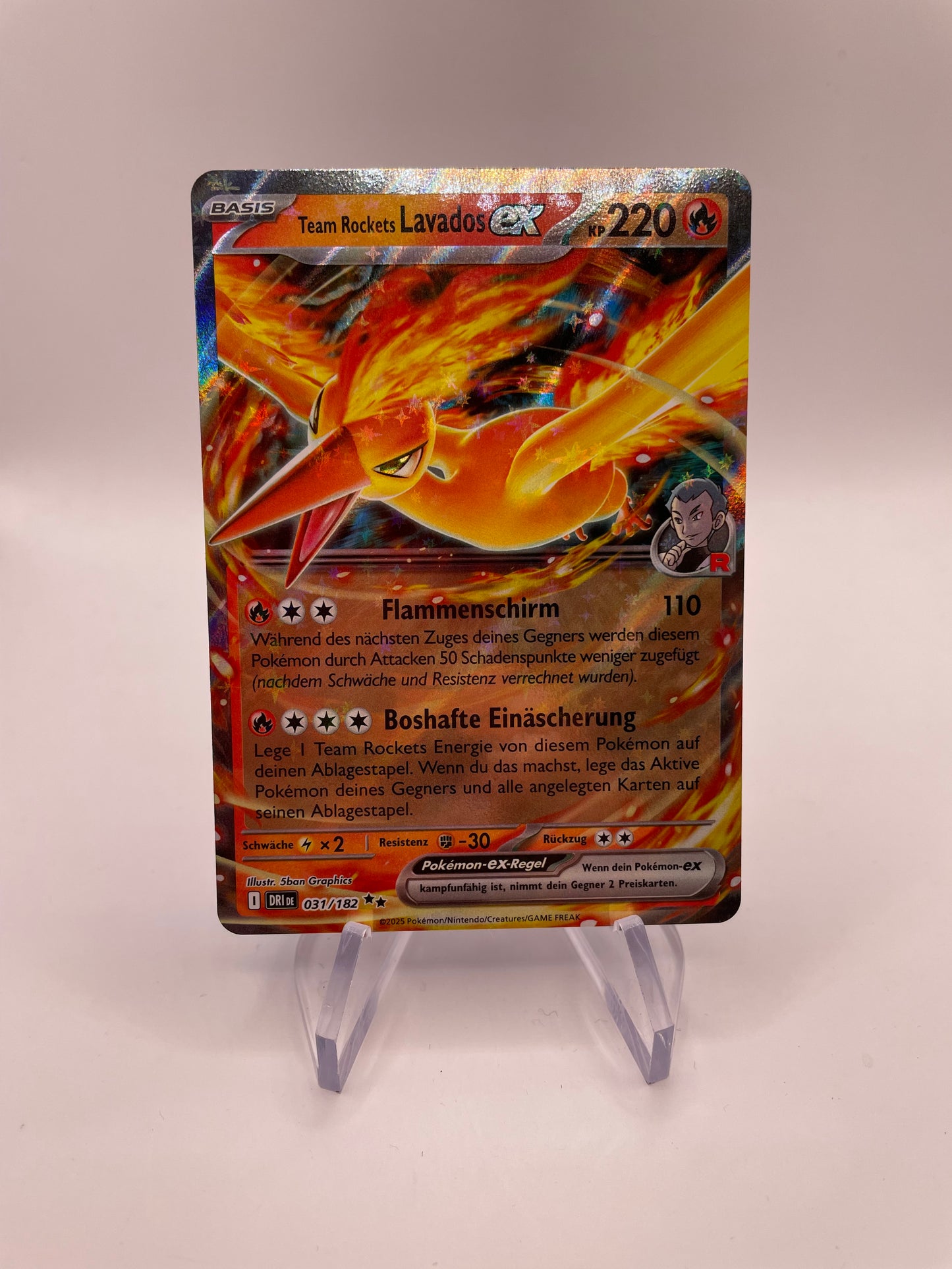 Pokemon Karte Lavados ex 31/182 Deutsch