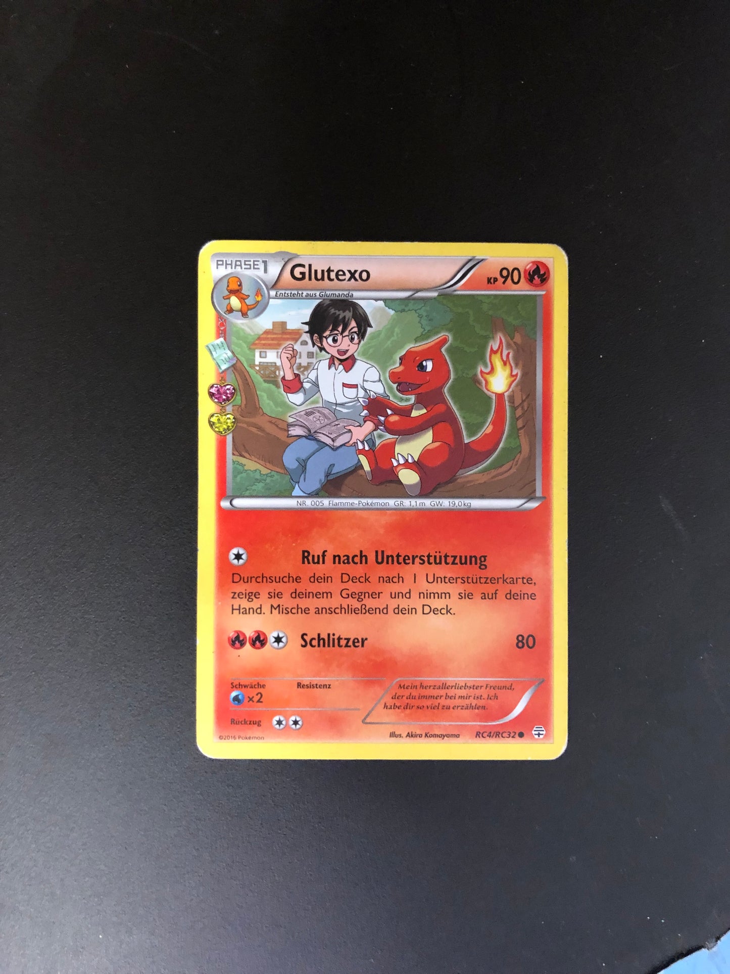Pokemon Karte Glutexo Rc4/Rc32 Deutsch