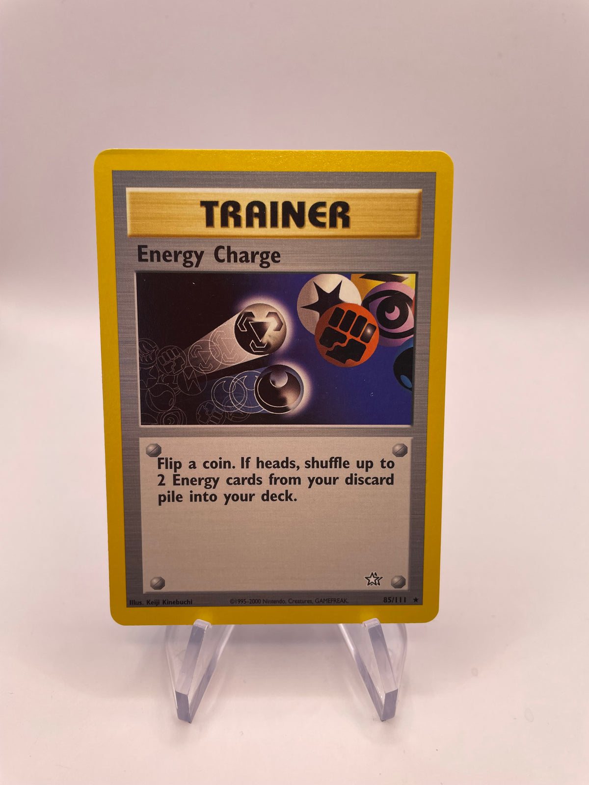 Pokemon Karte Energieaufladung Neo Genesis 85/111 Englisch