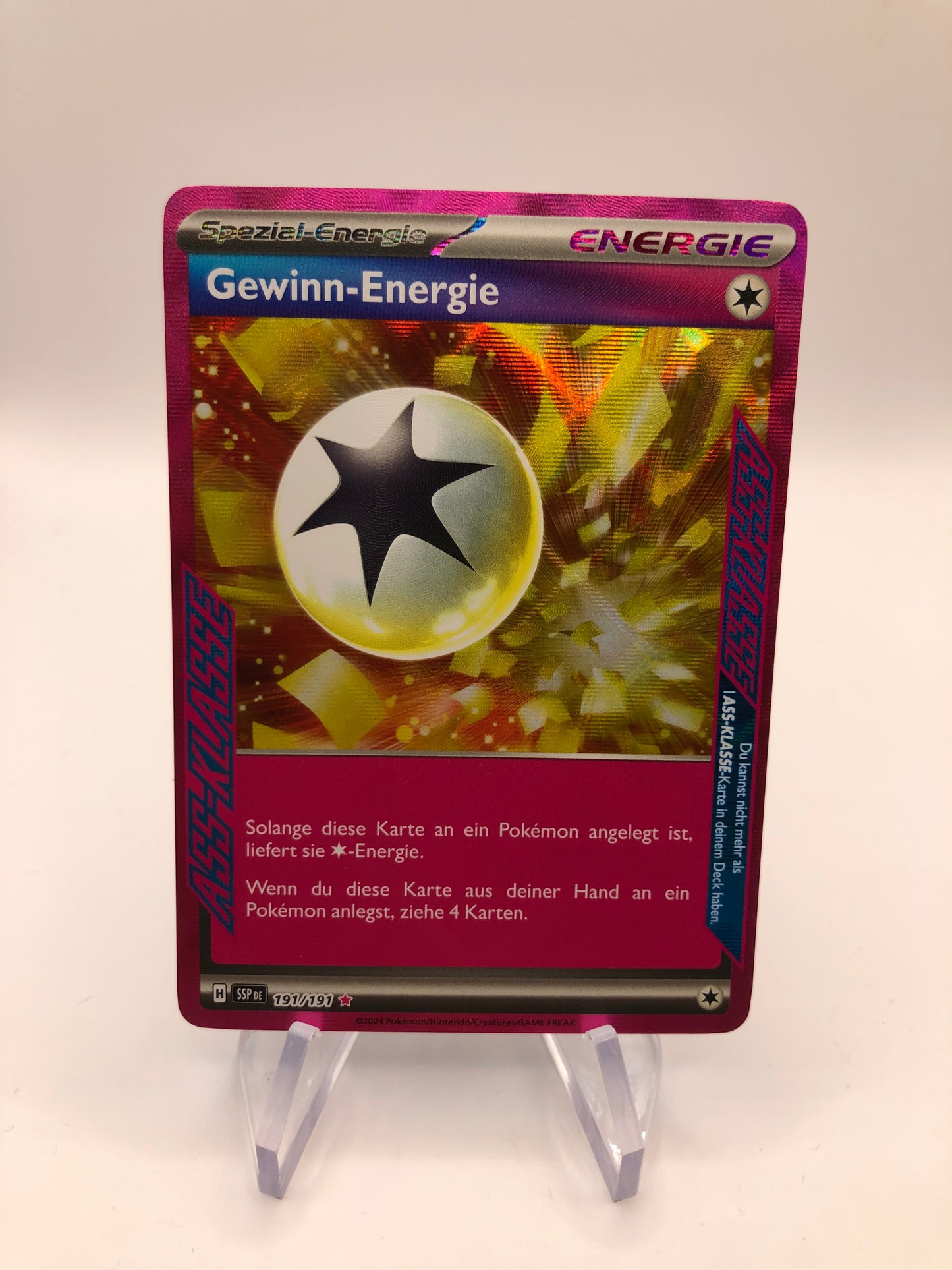 Pokemon Karte Energie Gewinn-Energie 191/191 Deutsch