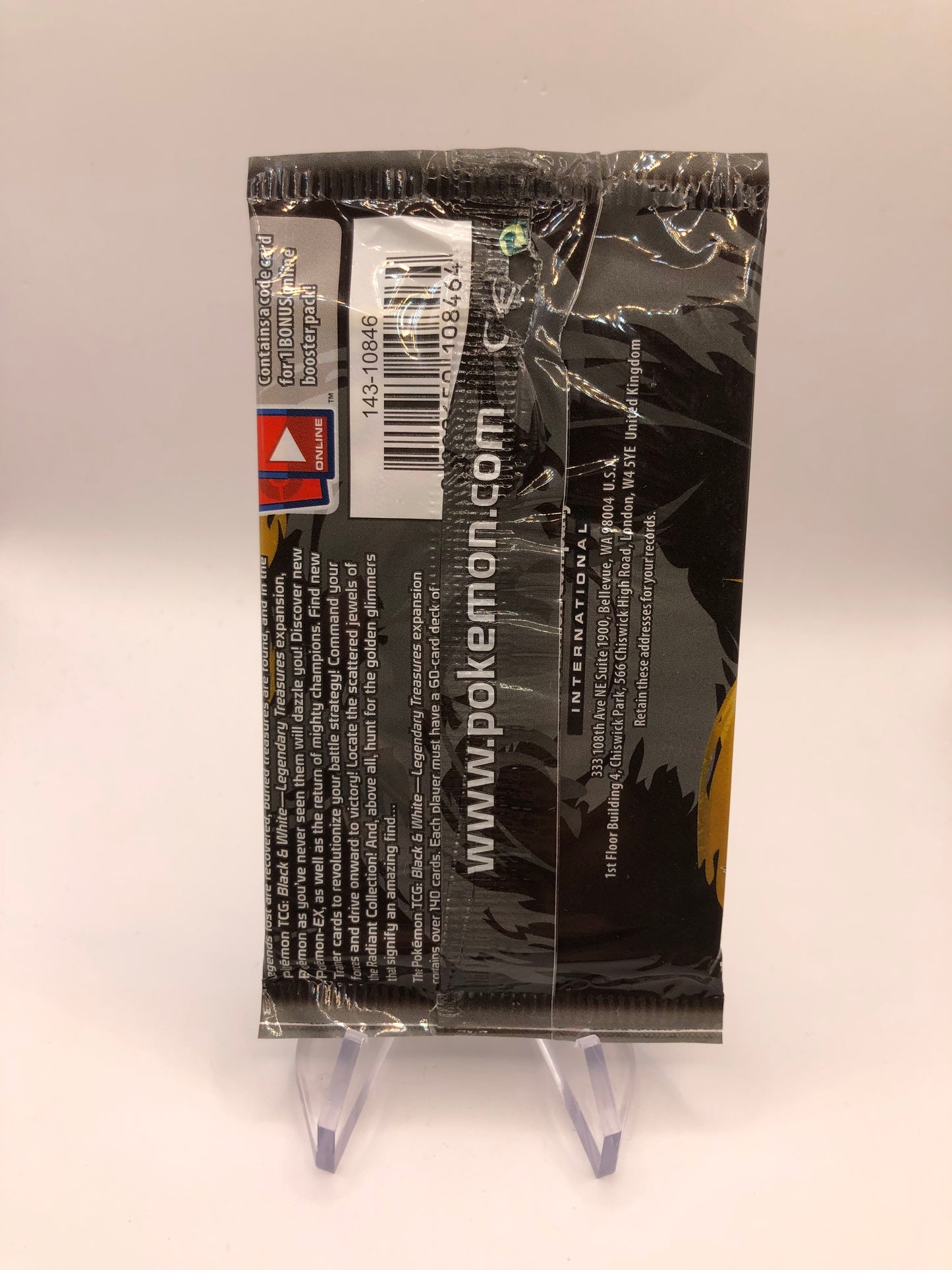 Pokemon Karte Booster Legendary Treasures Englisch