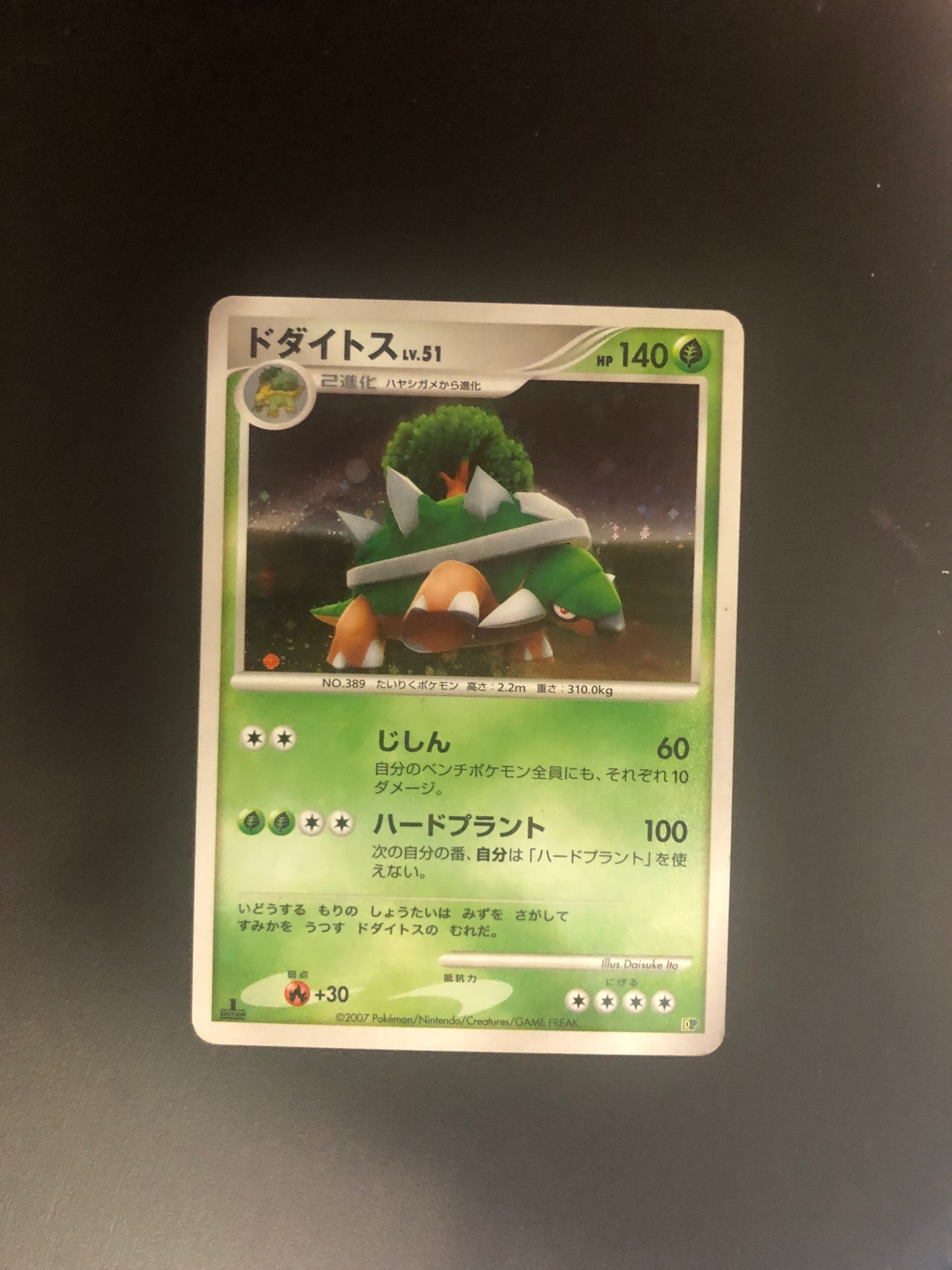 Pokemon Karten Holo Chelterra Lv.51 Japanisch